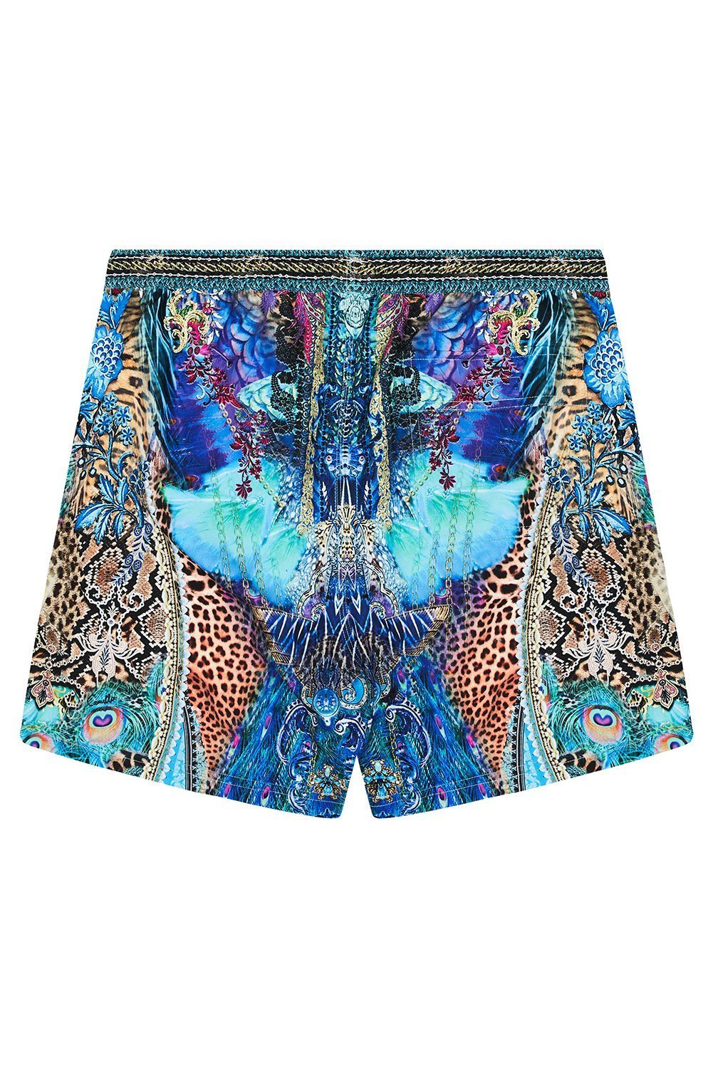 ELASTIC WAIST BOARDSHORT BASILICA BEAUTY