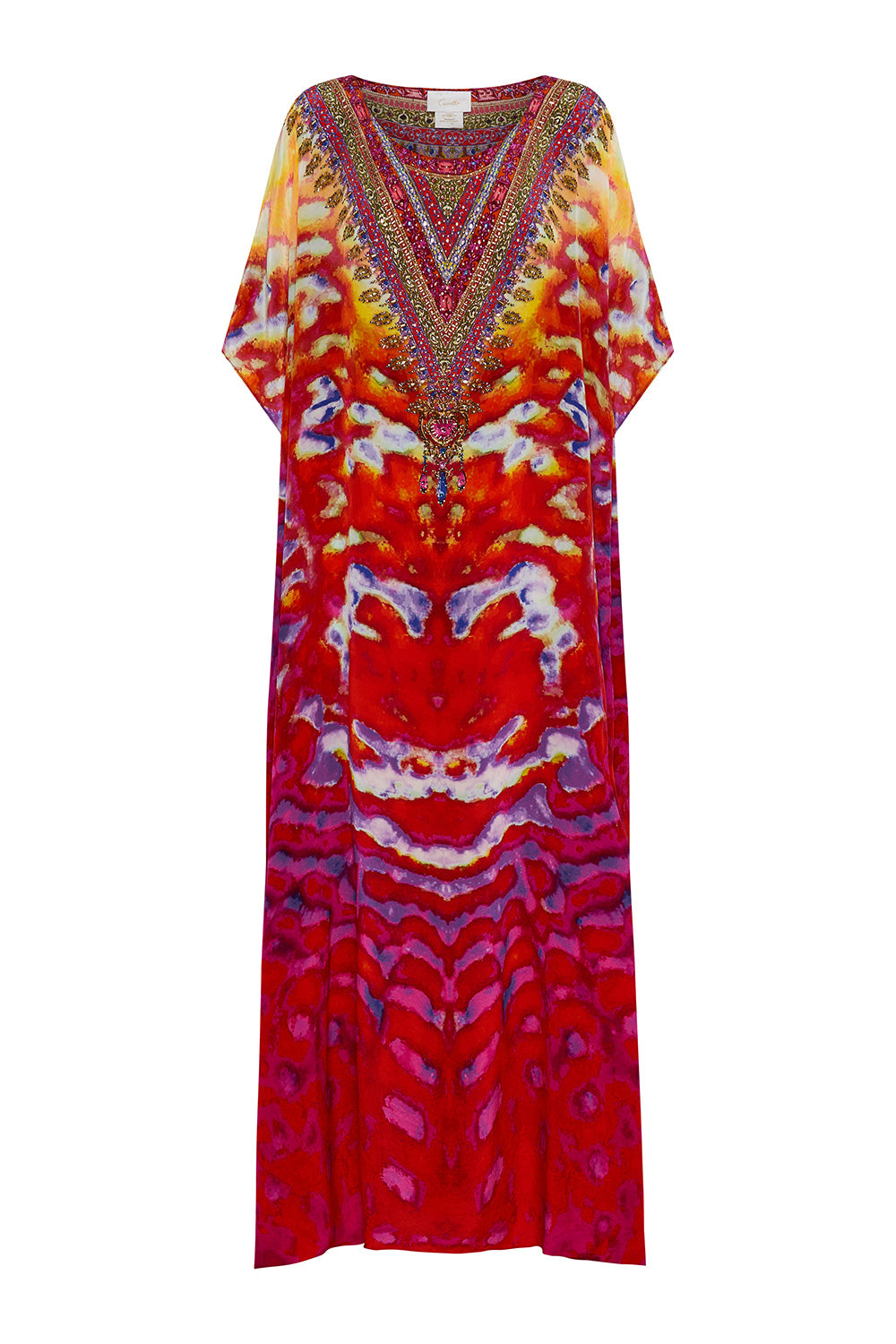 ROUND NECK KAFTAN BANSHEE BECKONS