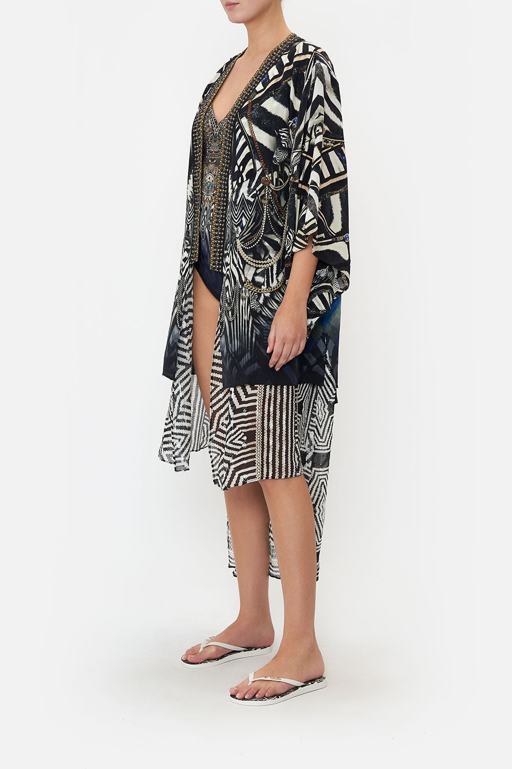 KIMONO WITH LONG UNDERLAYER KNIGHT OF THE WILD