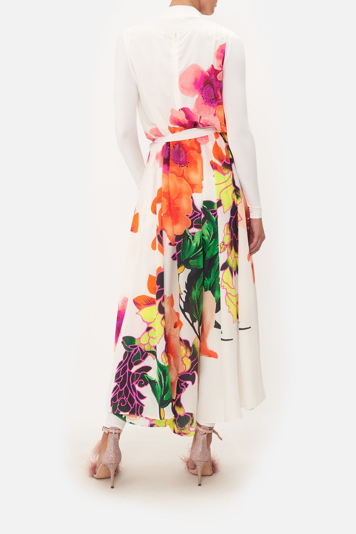 FLARED JUMPSUIT PRETTY AS A POPPY