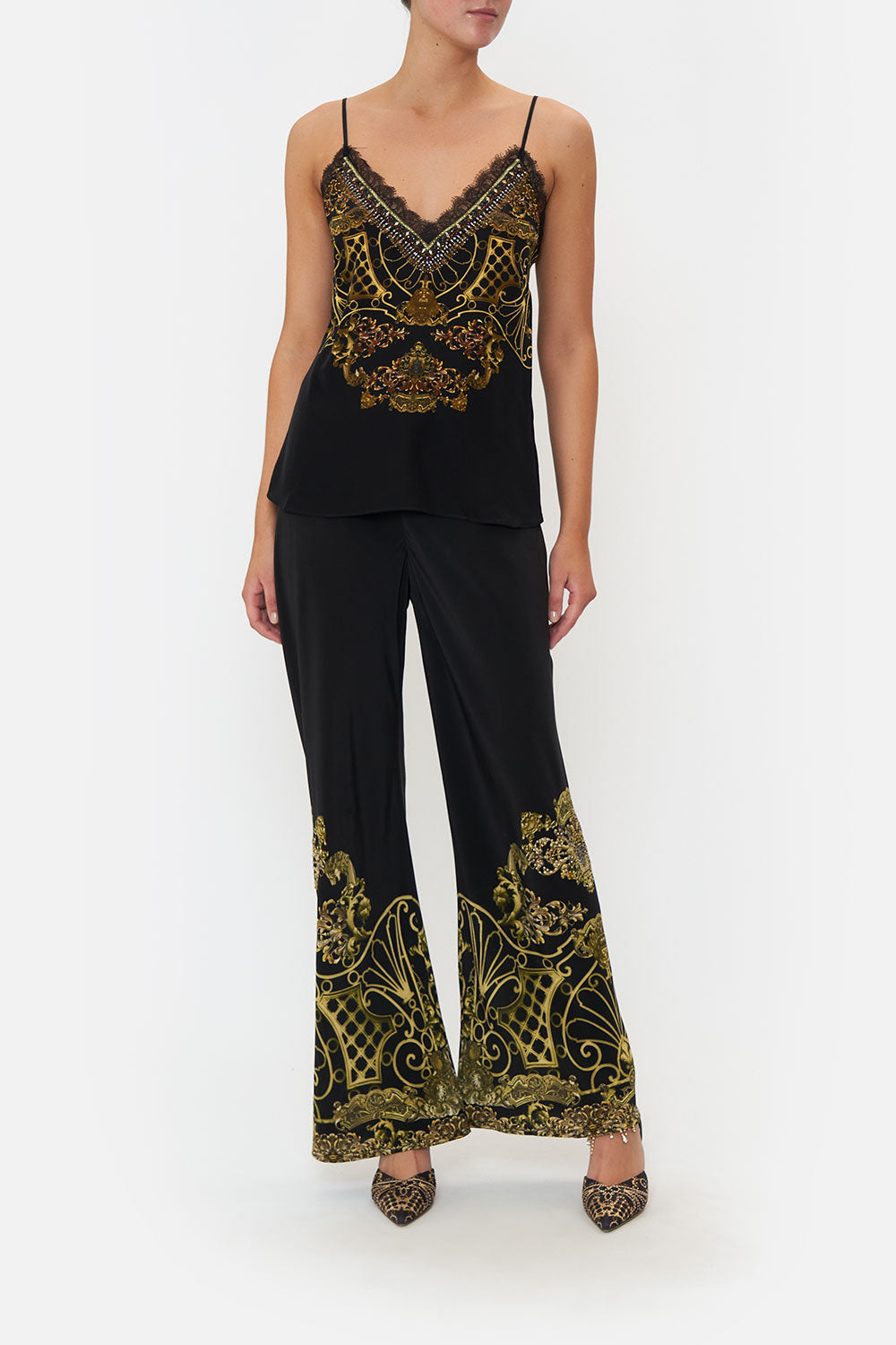 LACE TRIM CAMI SHADOWS OF ARMADA