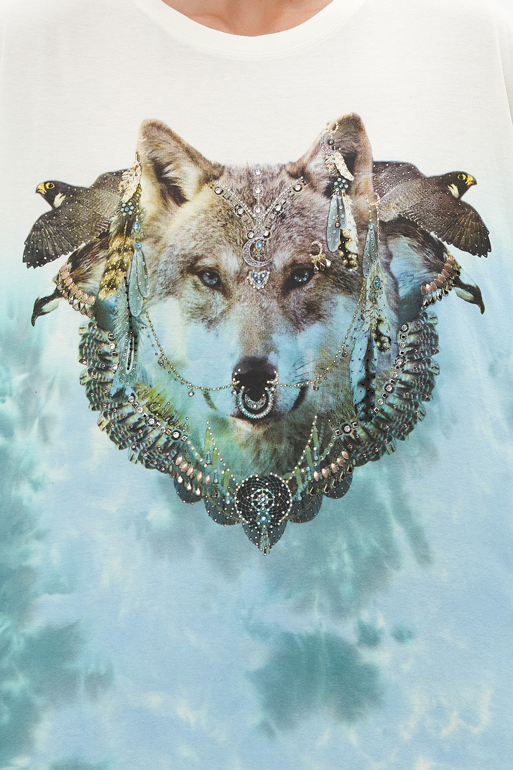 OVERSIZE BAND TEE CALL OF THE FALCON