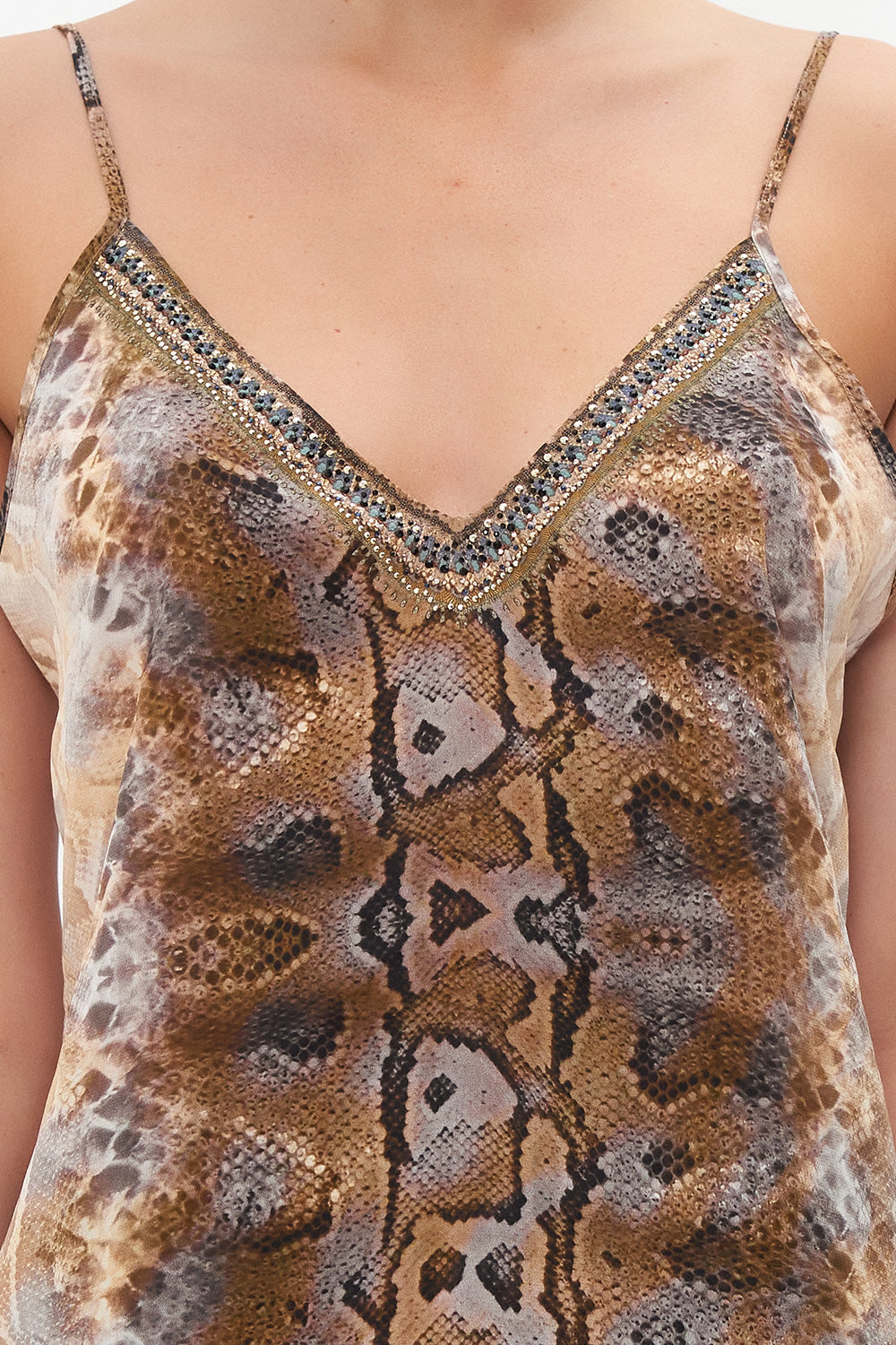 LACE TRIM CAMI CALL OF THE FALCON