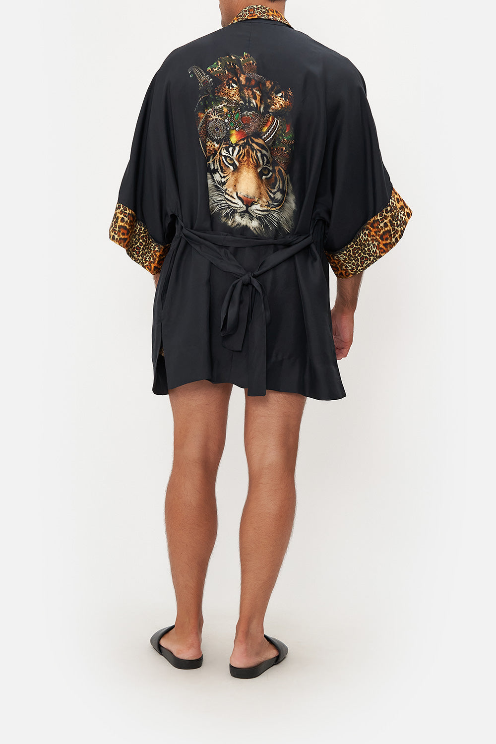 MID LENGTH ROBE SURREALIST XANADU