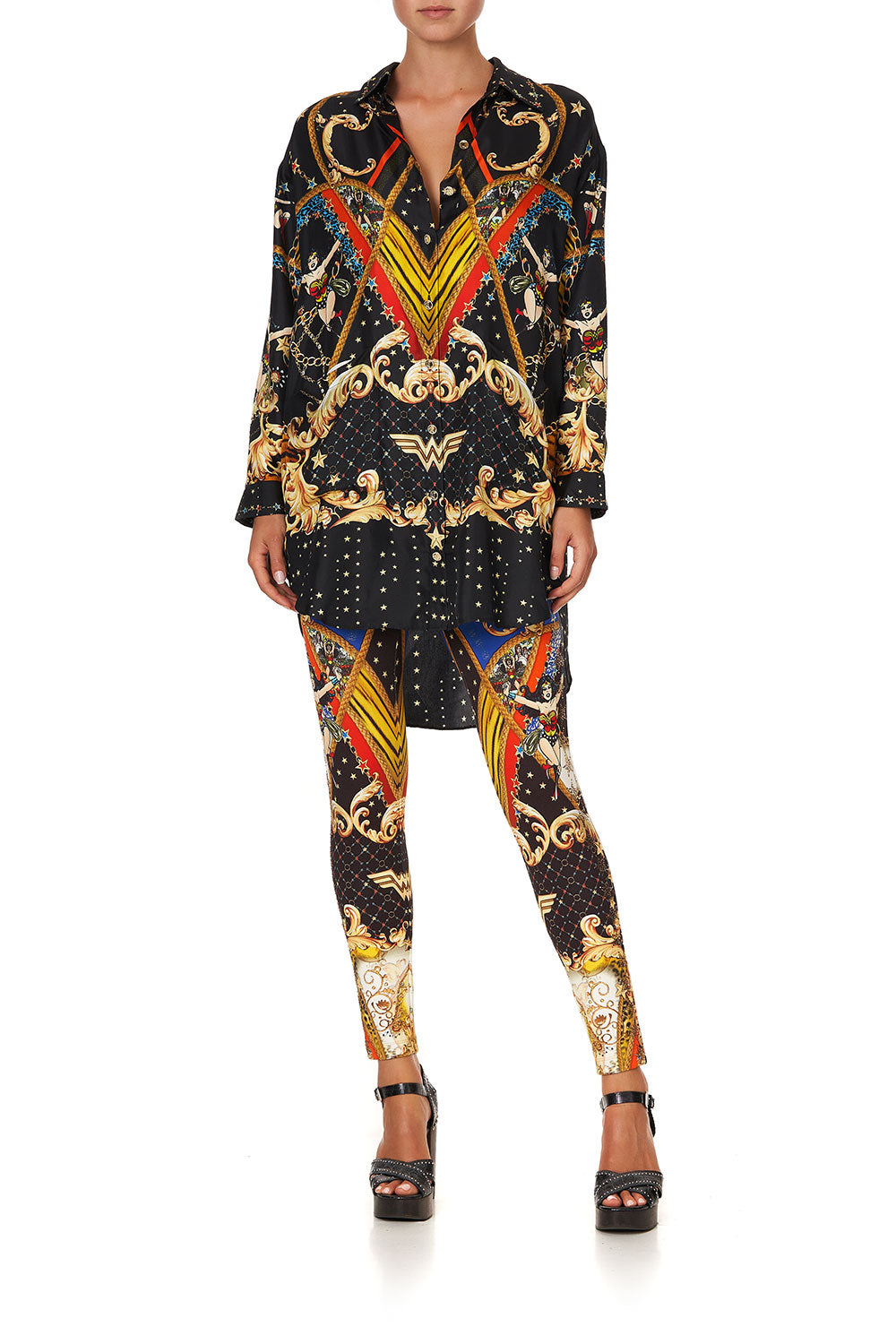 SHIRT TUNIC WITH POCKETS WONDER WOMAN