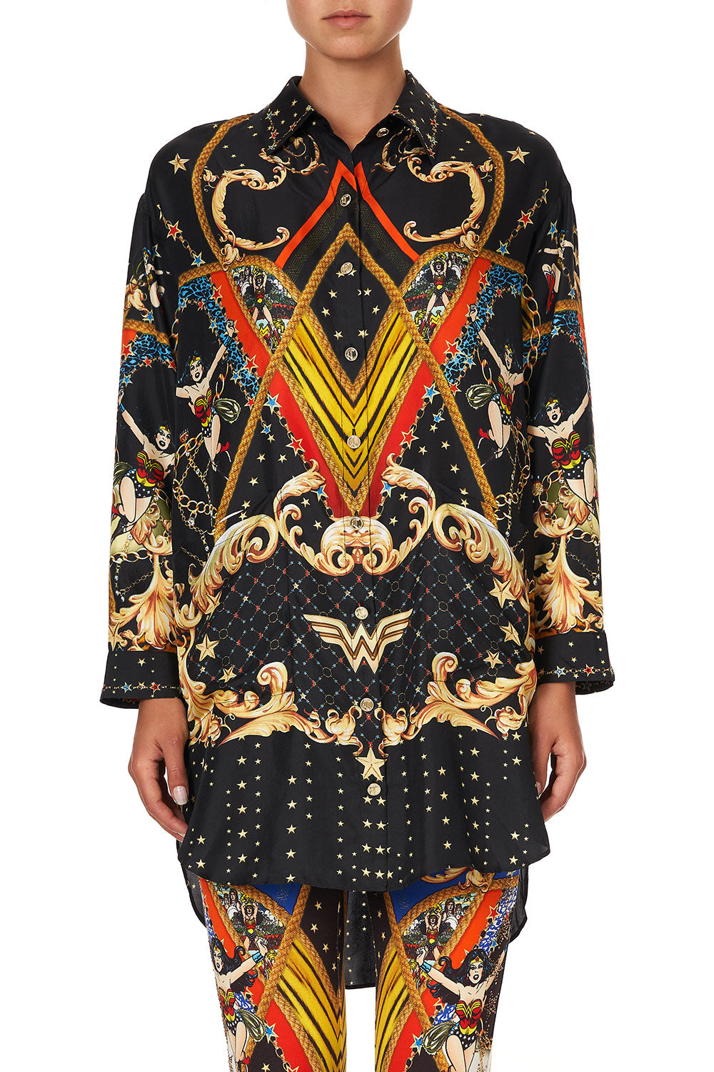 SHIRT TUNIC WITH POCKETS WONDER WOMAN