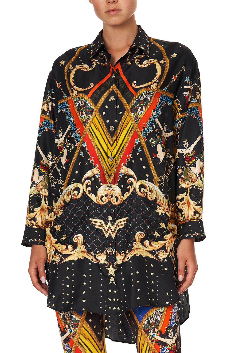 SHIRT TUNIC WITH POCKETS WONDER WOMAN