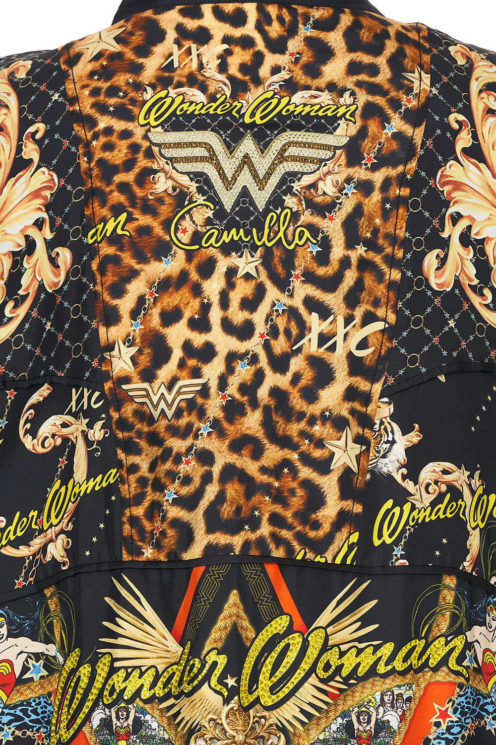 PANELLED YOKE PARKA WONDER WOMAN