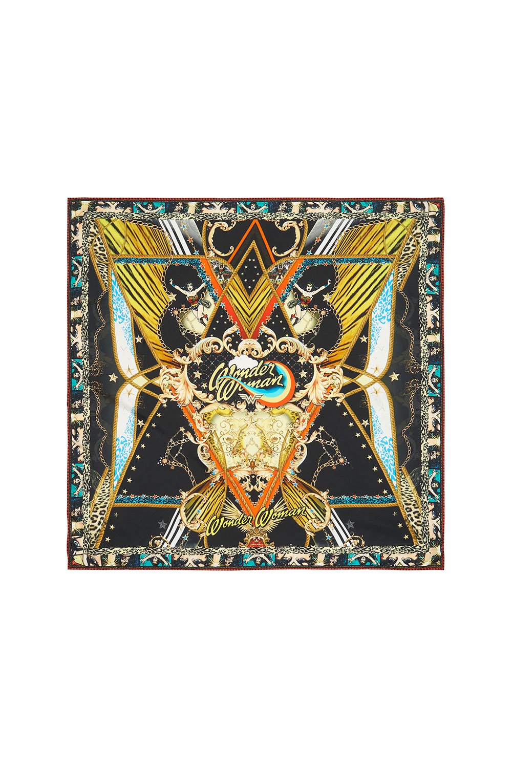 LARGE SQUARE SCARF WONDER WOMAN
