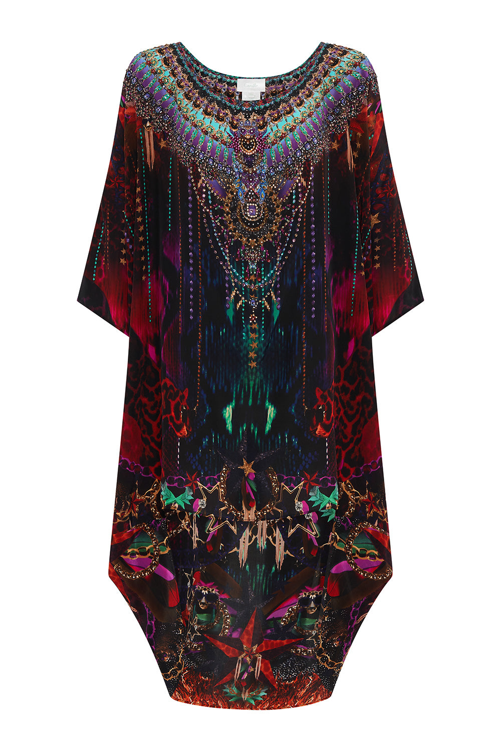 SCOOP BACK HEM DRESS ROCKET WOMAN