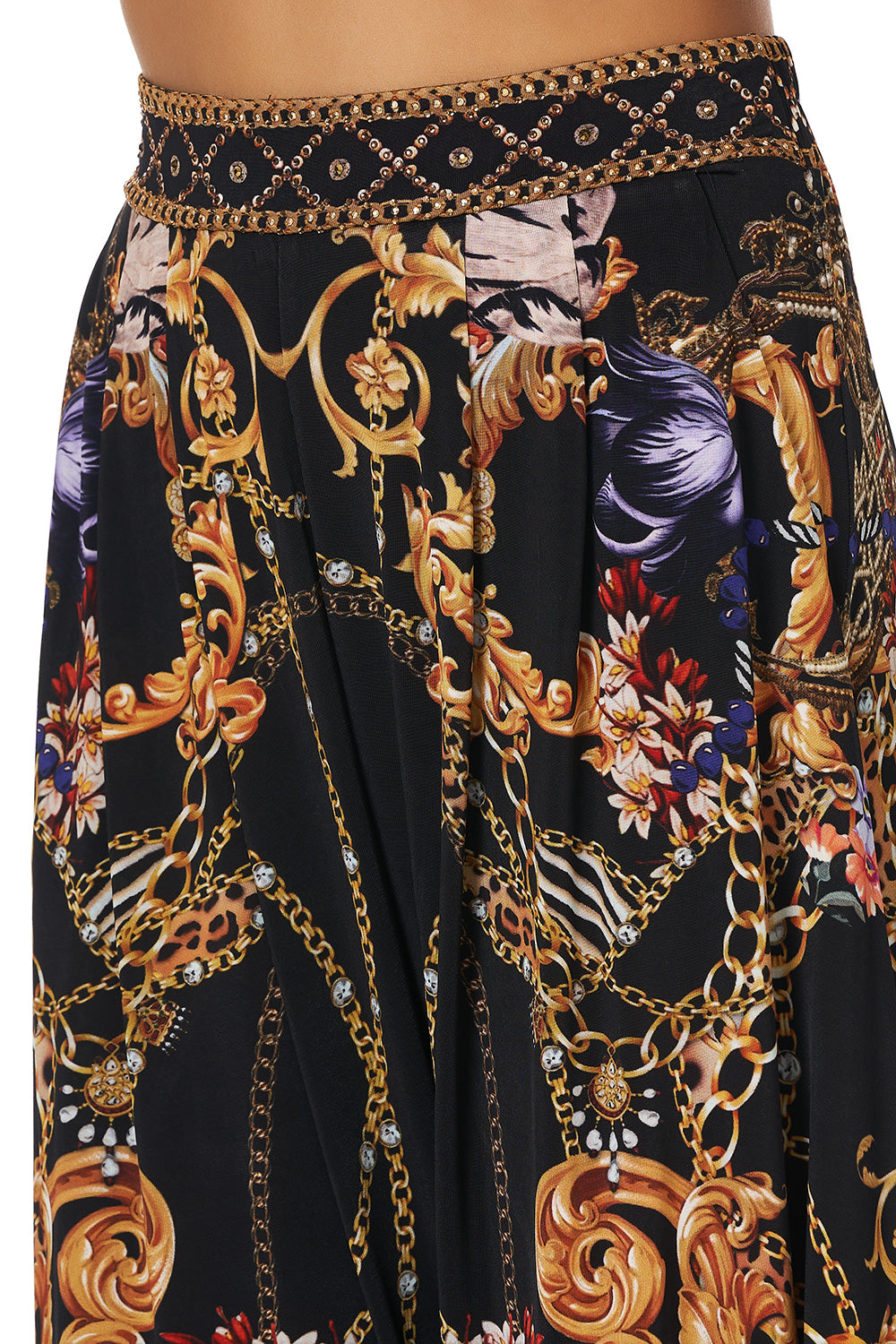 JERSEY DRAPE PANT WITH POCKET A NIGHT IN THE 90S