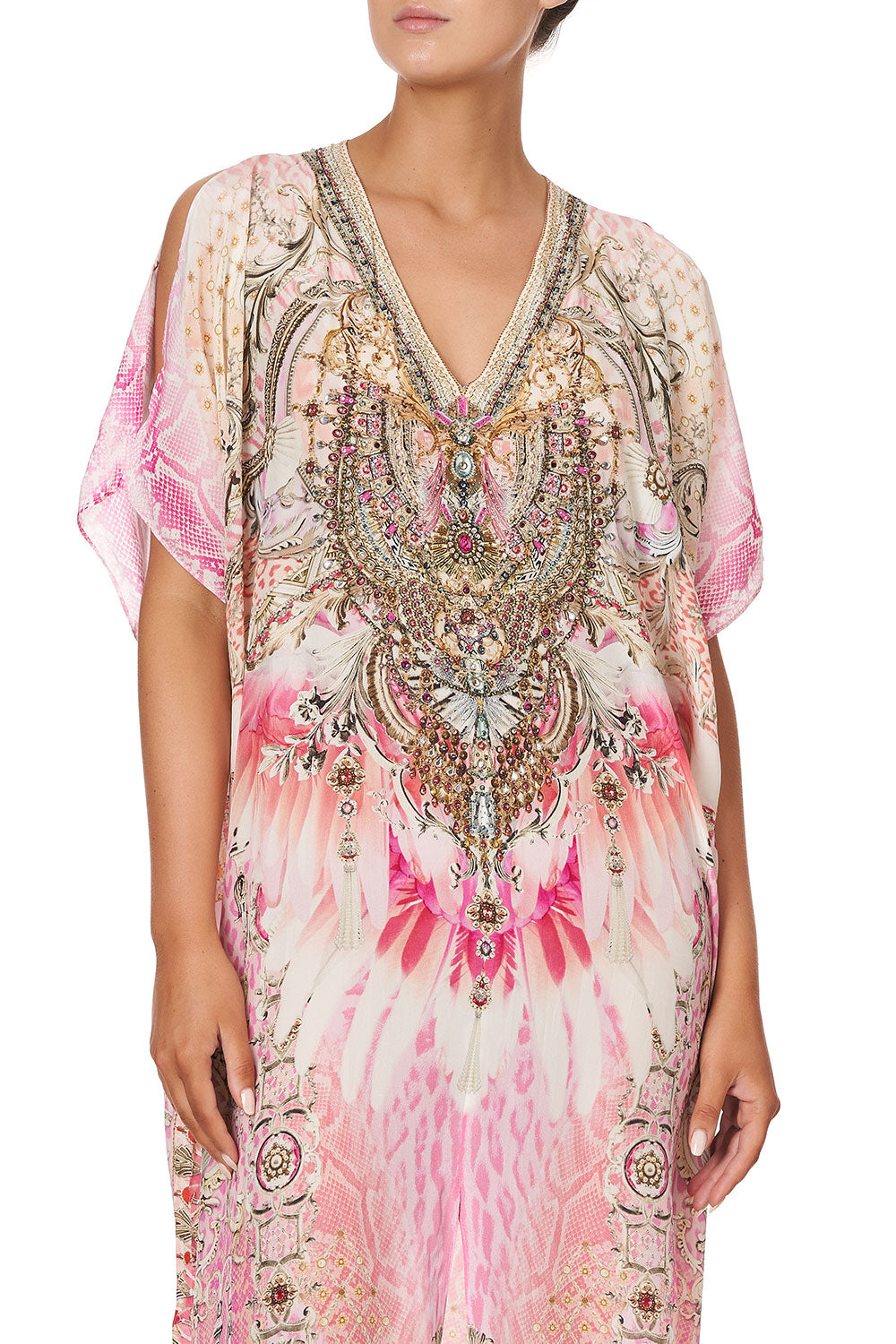SLIM FIT KAFTAN WITH SPLIT DECO DARLING
