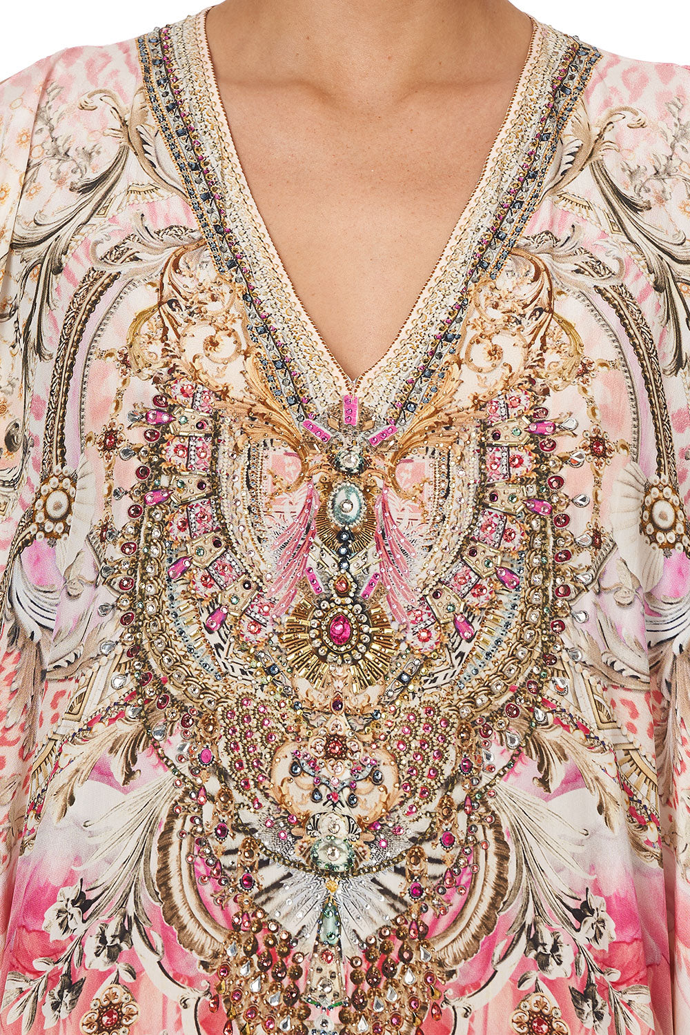 SLIM FIT KAFTAN WITH SPLIT DECO DARLING