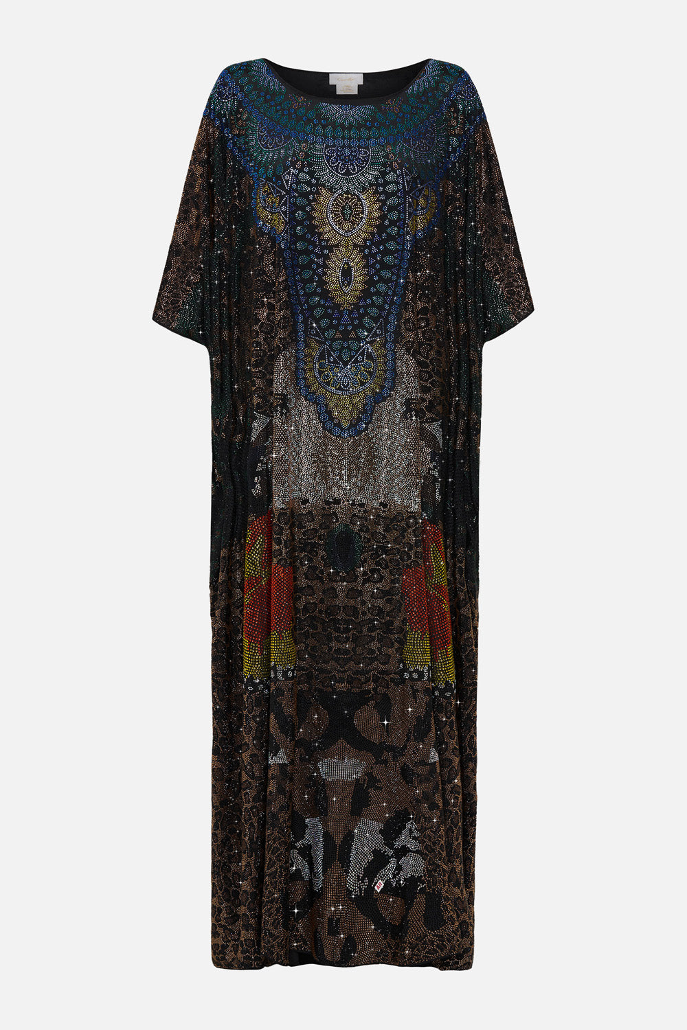 ROUND NECK KAFTAN SURREALIST XANADU