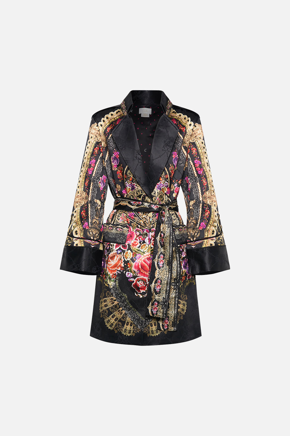 MID LENGTH MILITARY COAT DANCE WITH DUENDE