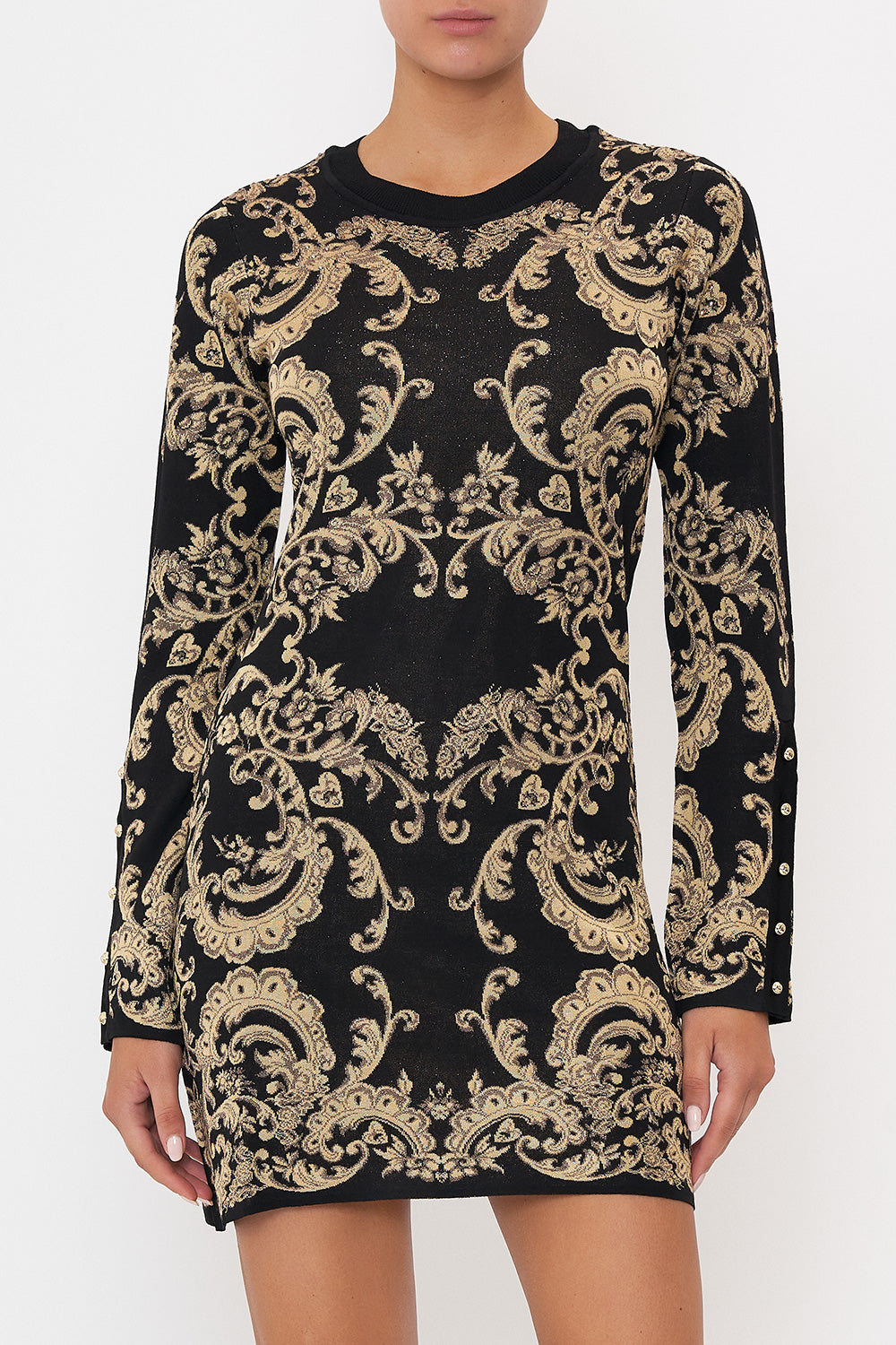 MINI KNIT DRESS DANCE WITH DUENDE