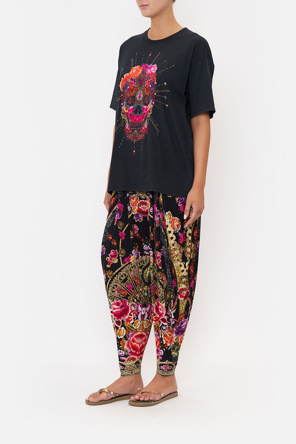 JERSEY COWL PANT DANCE WITH DUENDE