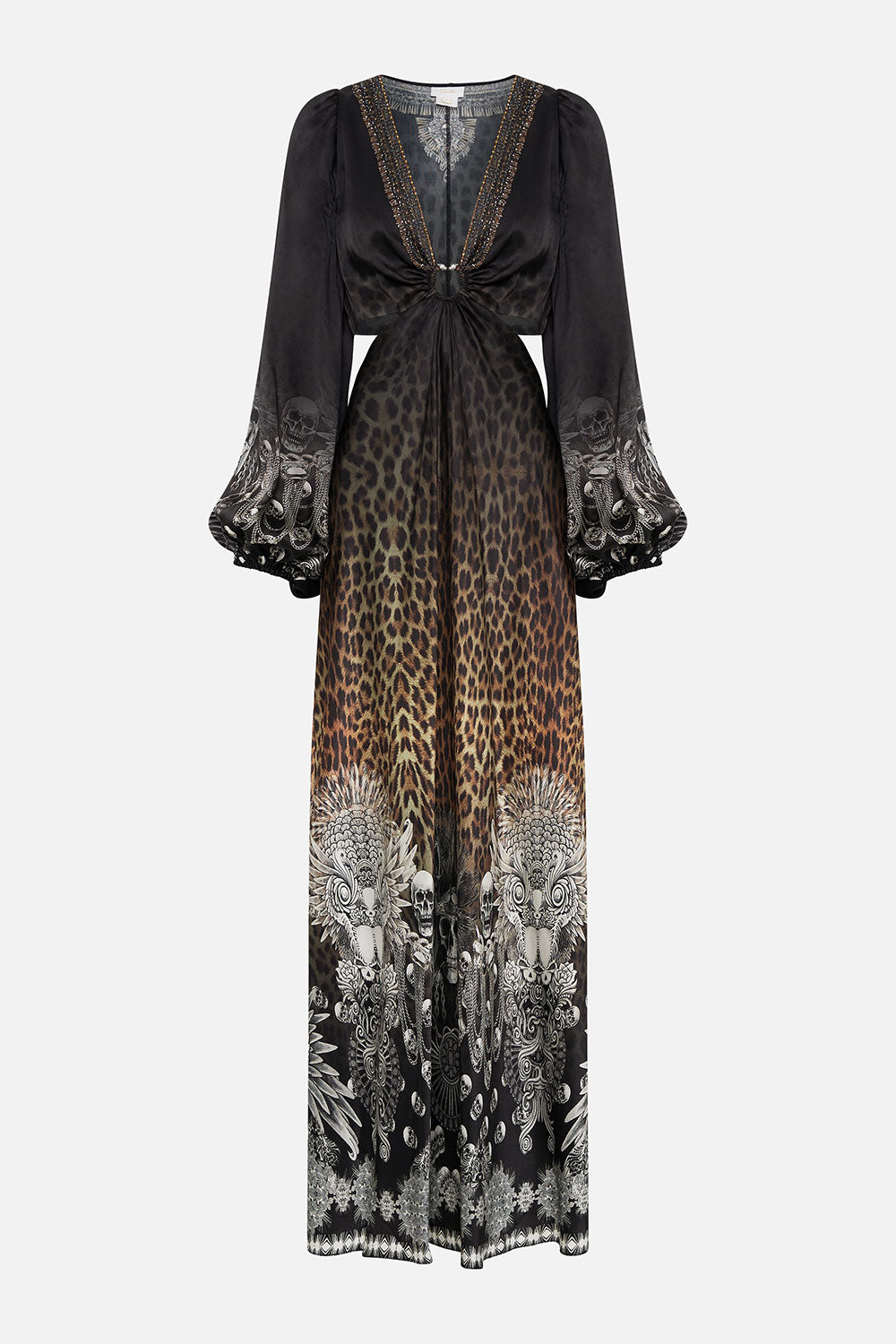 U-RING CUT OUT DRESS ORDER OF DISORDER