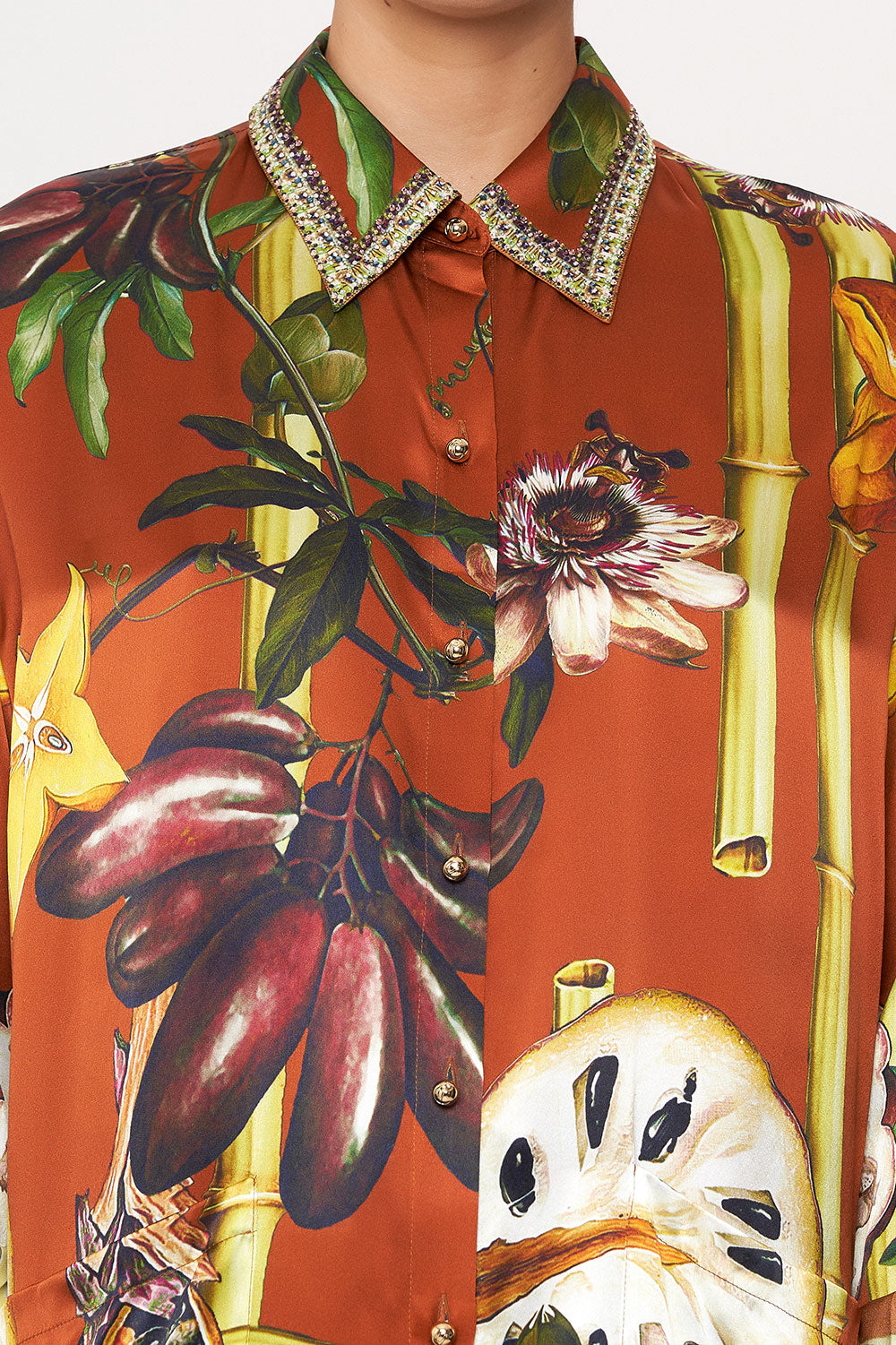 SHIRT TUNIC WITH POCKETS GARDEN OF EVE