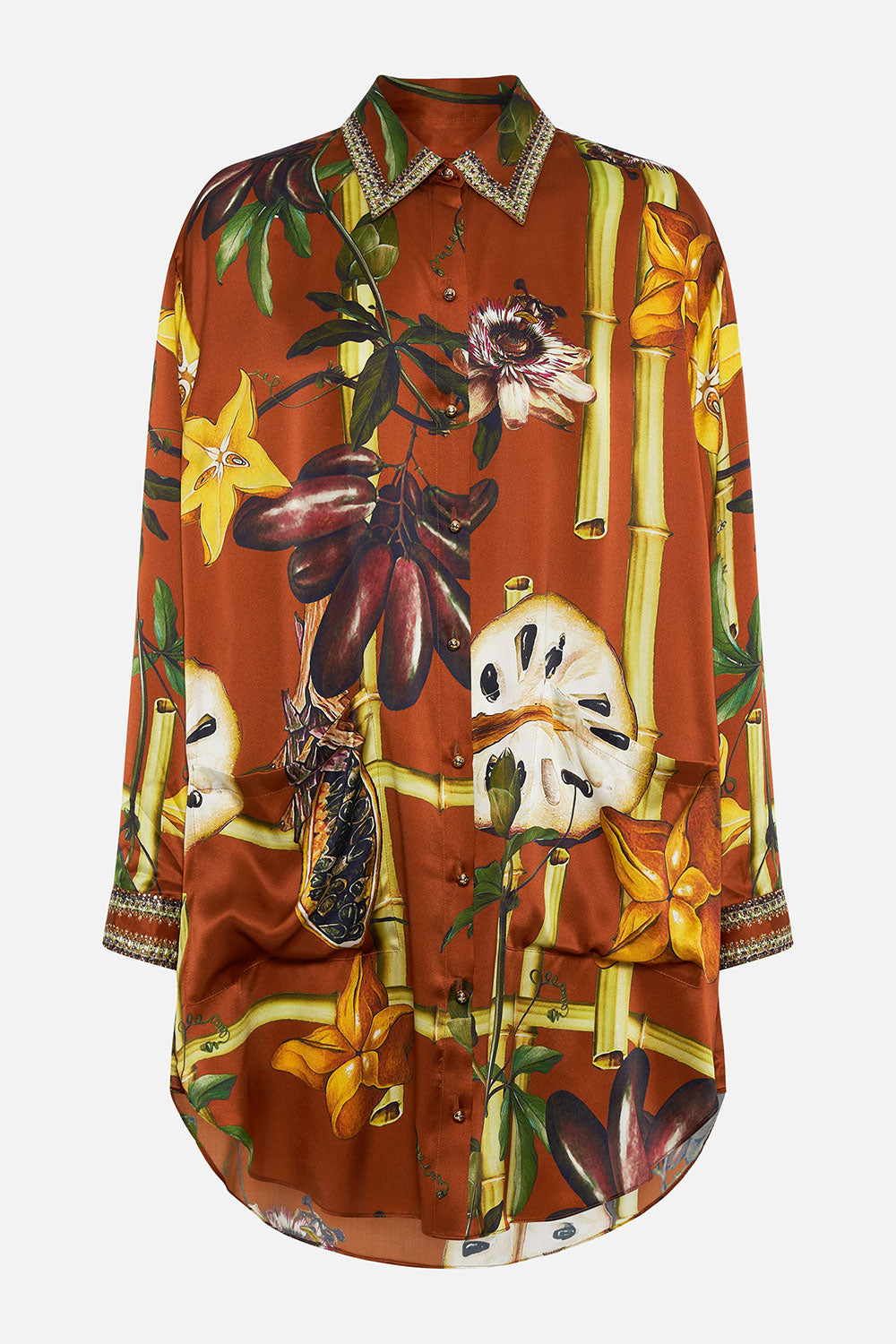 SHIRT TUNIC WITH POCKETS GARDEN OF EVE