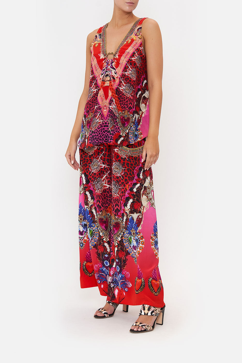 WIDE STRAP U-RING TOP ARTESANIA MANIA