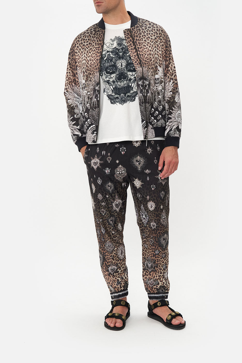 ZIP THROUGH BOMBER JACKET ORDER OF DISORDER