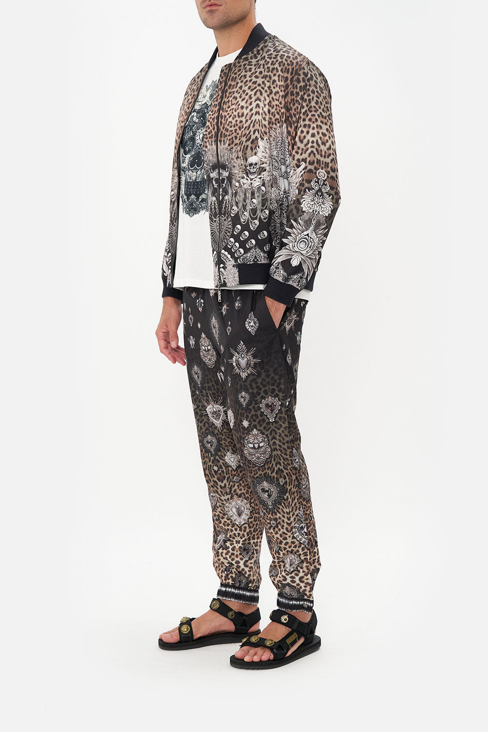 ZIP THROUGH BOMBER JACKET ORDER OF DISORDER