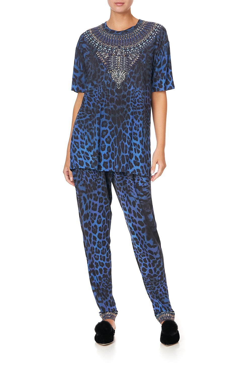 OVERSIZE BAND TEE THE CATS MEOW