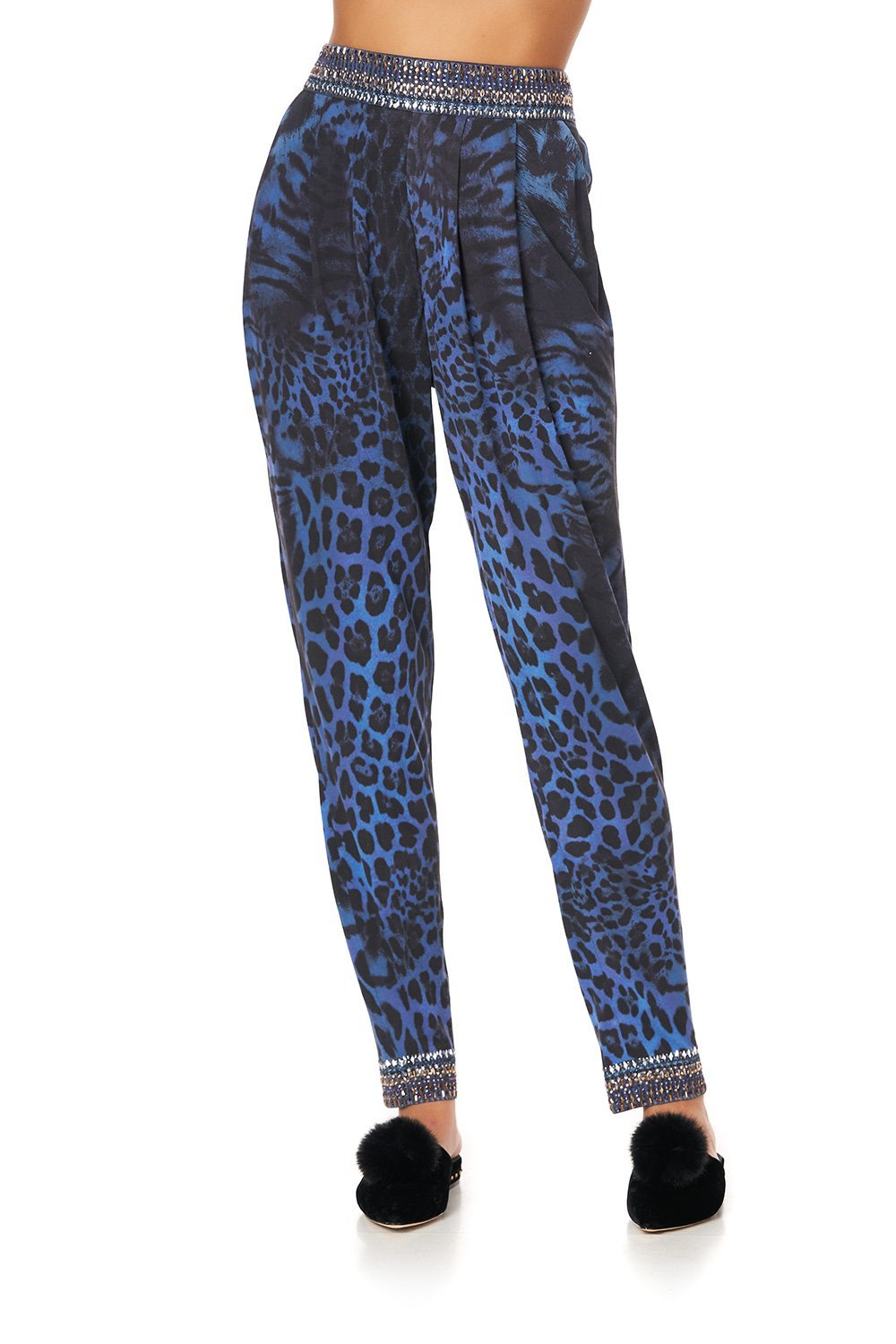 HAREM PANTS WITH FRONT PLEATS THE CATS MEOW