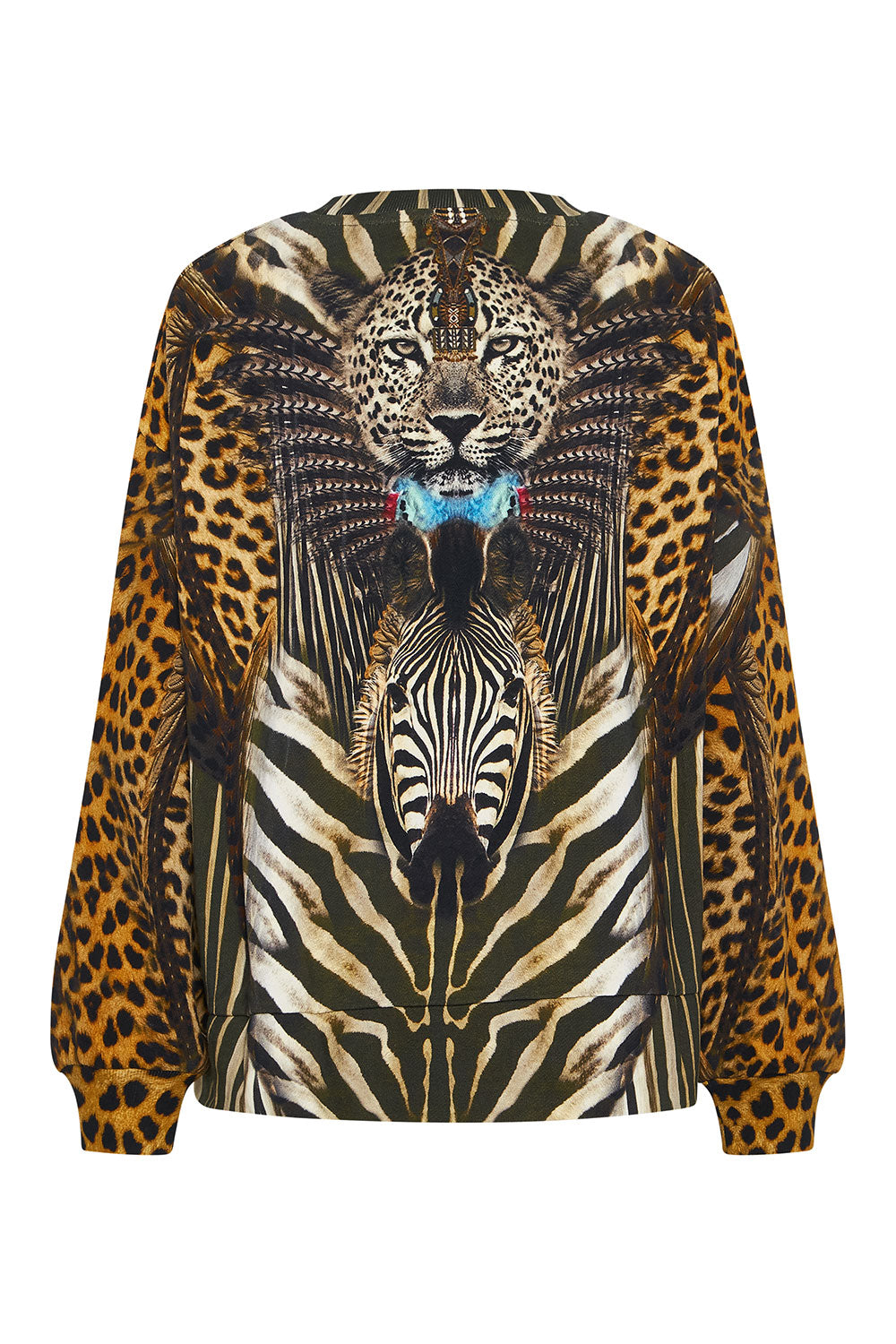 SHORT RELAXED SWEATER NINE LIVES