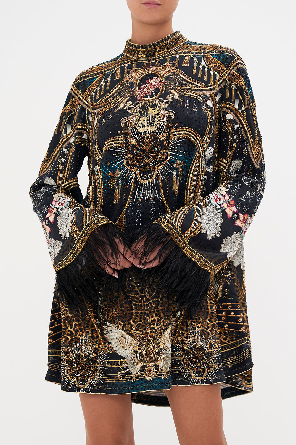 LONG SLEEVE SWING DRESS ROCKSTAR ROYALTY