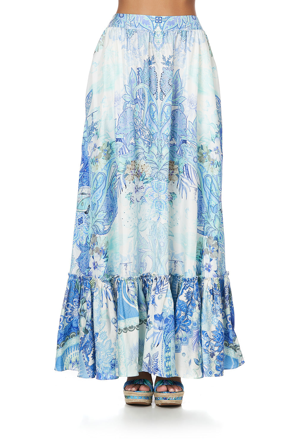 RUFFLE HEM SKIRT CALI DREAMING