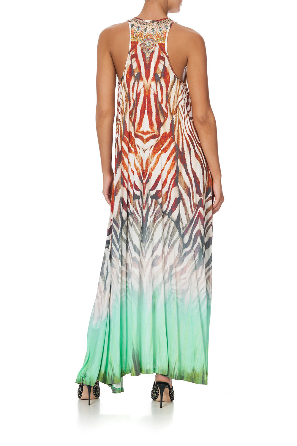 V NECK RACERBACK DRESS SAVANNAH