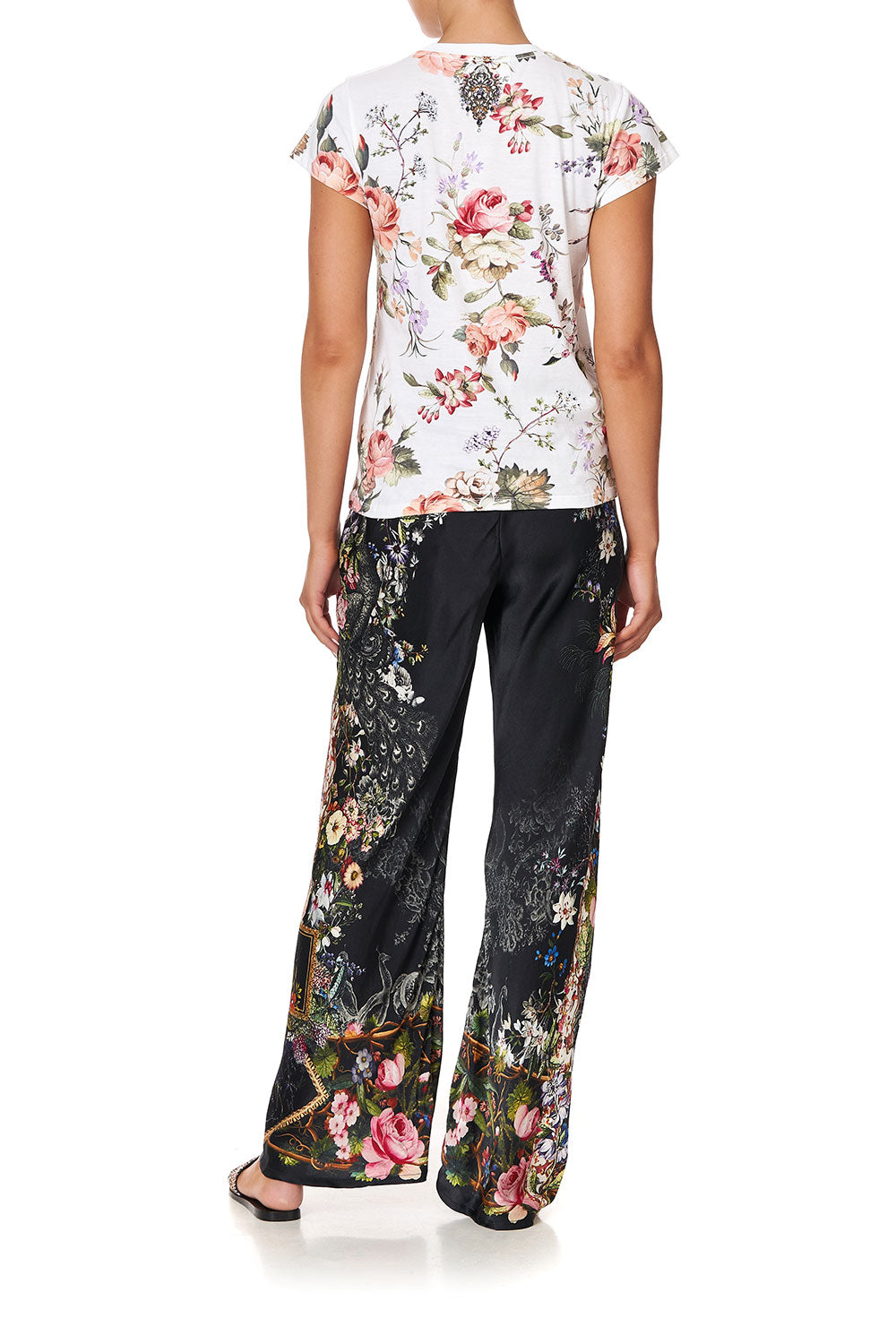 SLIM FIT ROUND NECK T-SHIRT LONDON LOOMS