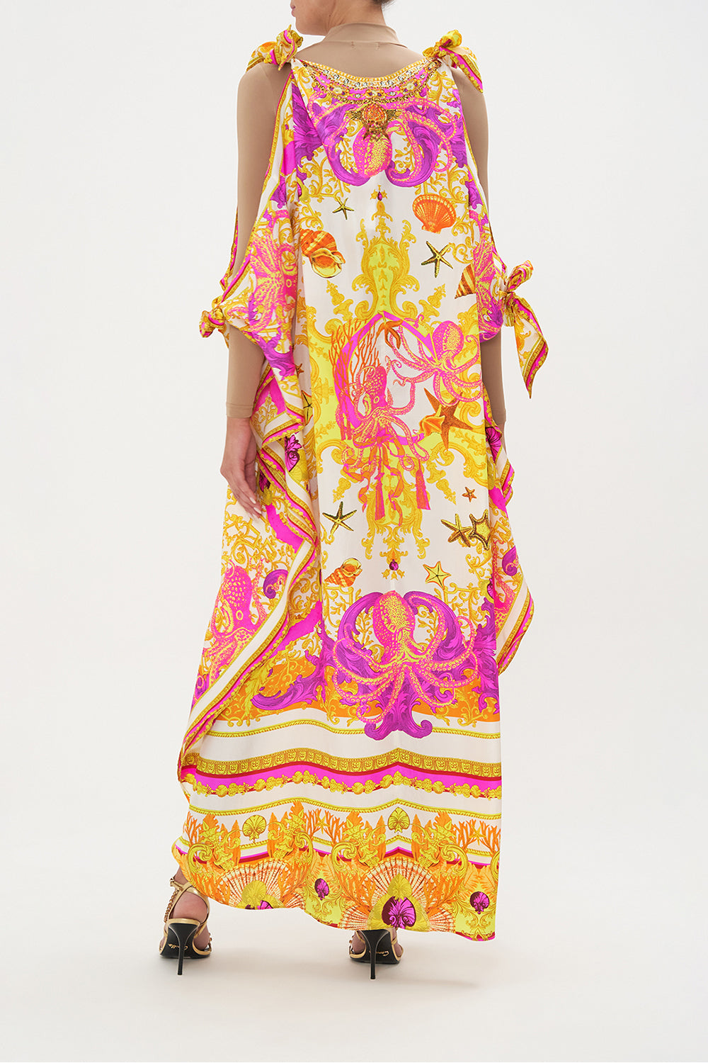 SCARF TIE KAFTAN SQUID SQUAD