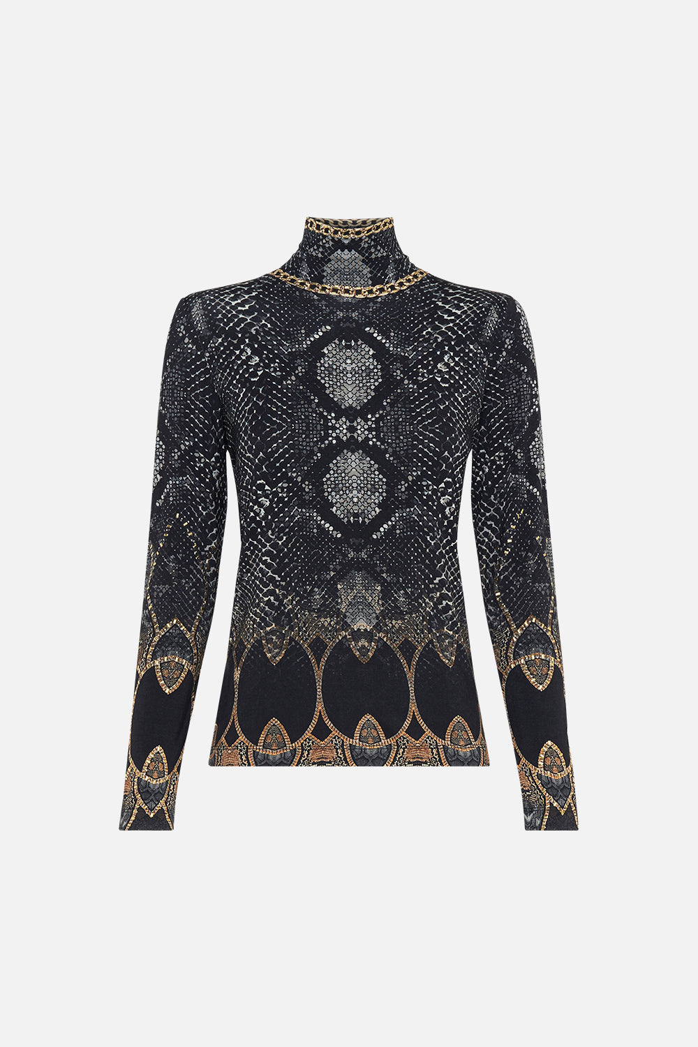 JERSEY TURTLENECK WILD HORSES