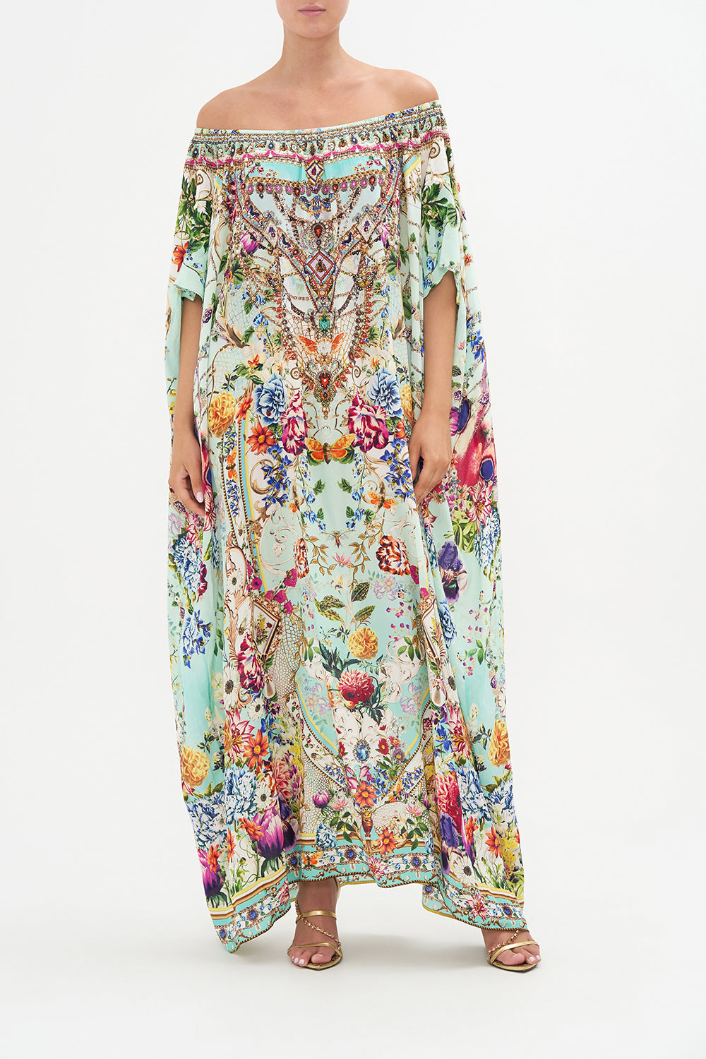 OFF SHOULDER KAFTAN HONEY HONEY