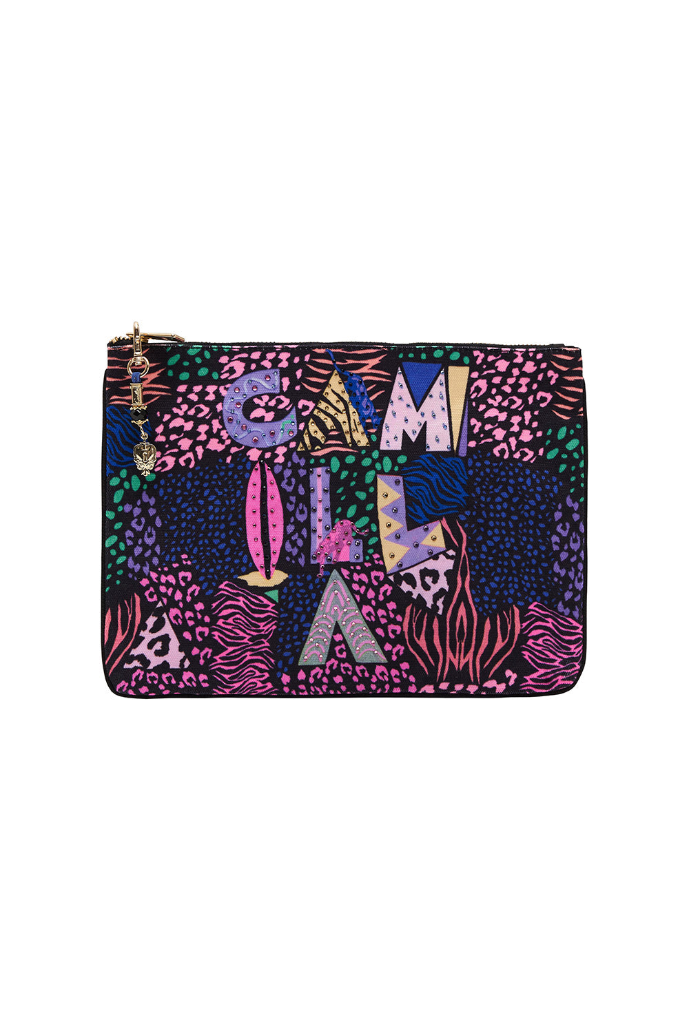 SMALL CANVAS CLUTCH FAIR LADYS DINKUM