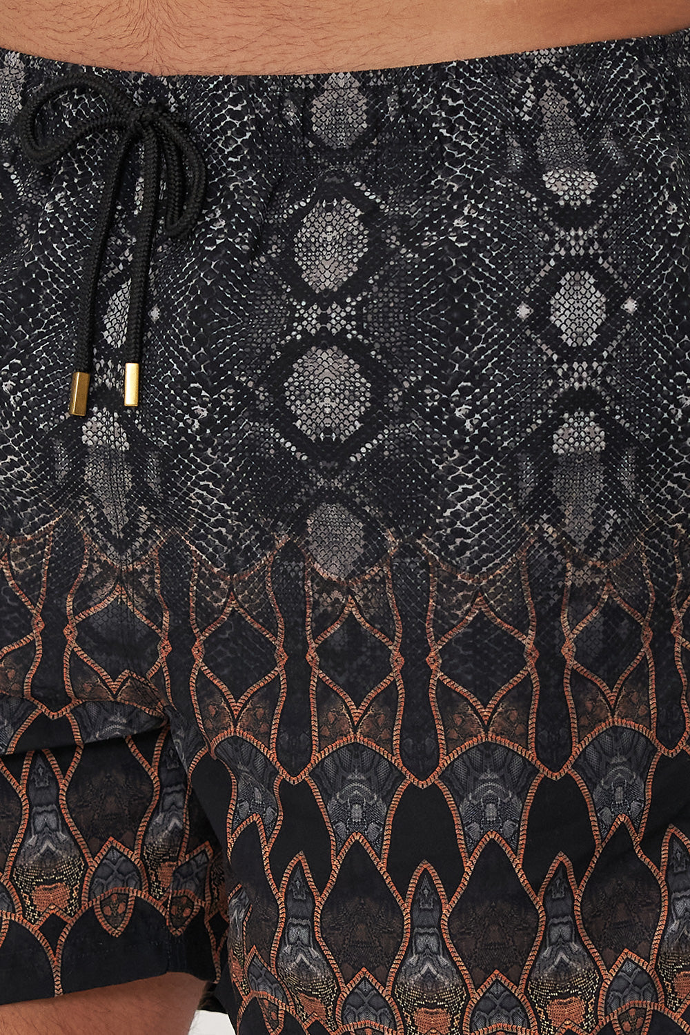 ELASTIC WAIST BOARDSHORT WILD HORSES