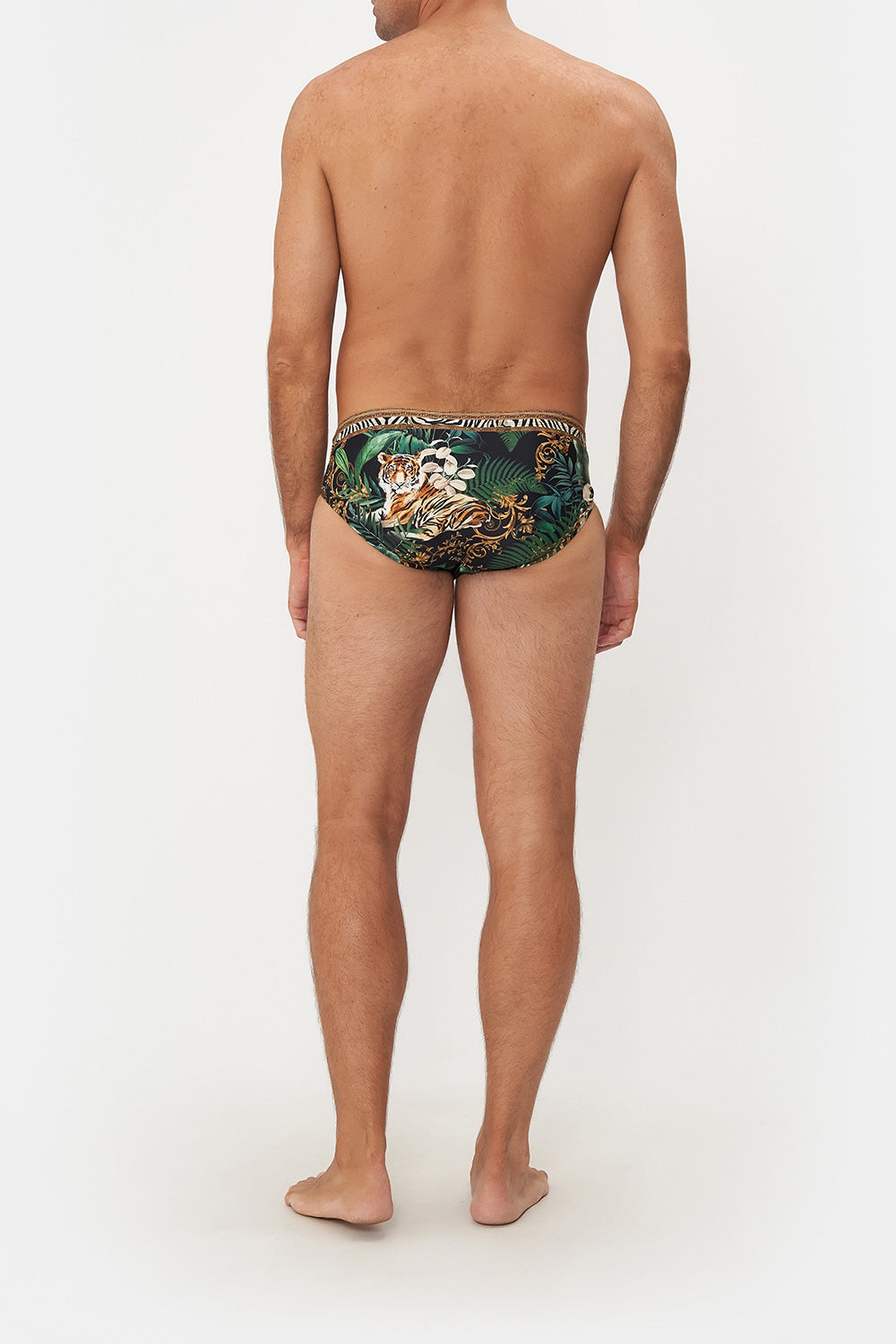 SWIM BRIEF EASY TIGER
