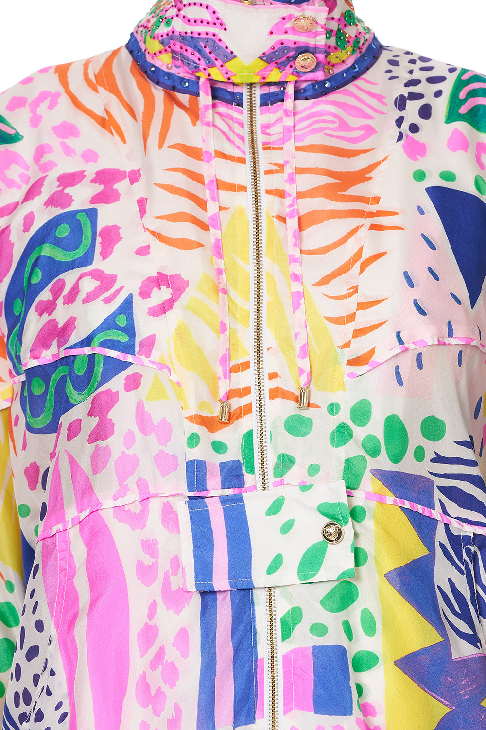 PANELLED YOKE PARKA BONZA BABE