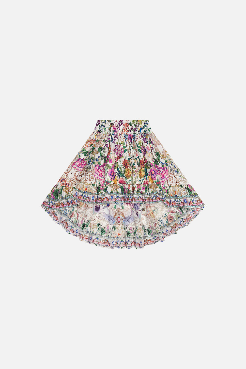 KIDS HIGH LOW HEM SKIRT 12-14 QUEENS BEE HIVE