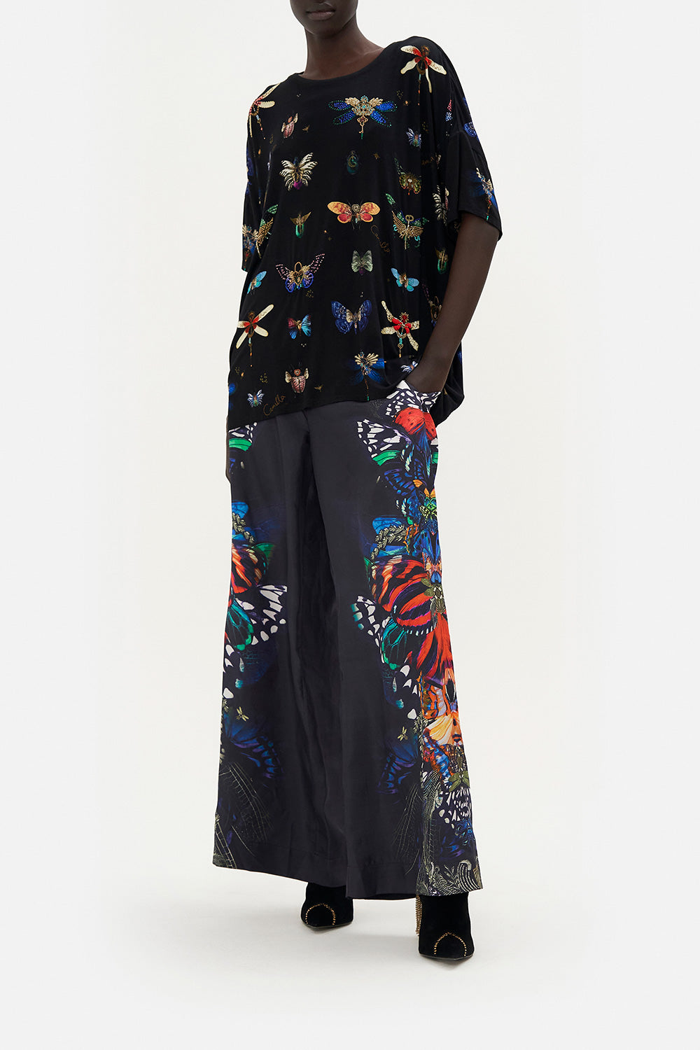 RELAXED FIT DROP SHOULDER TEE FLUTTER BY