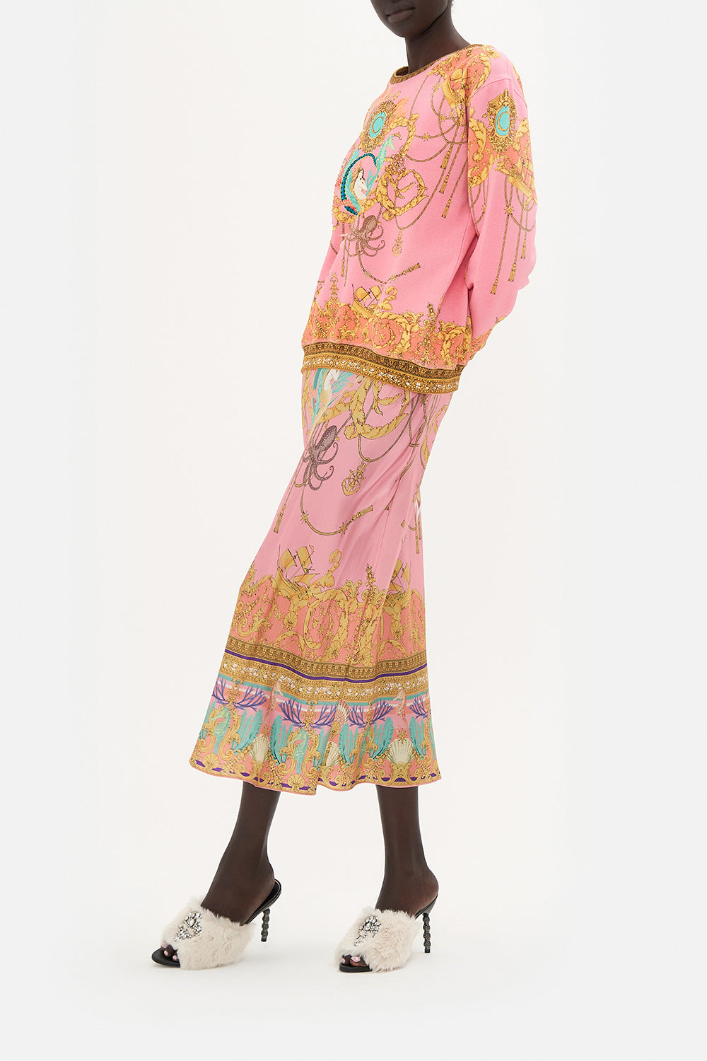 ROUND NECK SWEATER MERMAID MOTEL