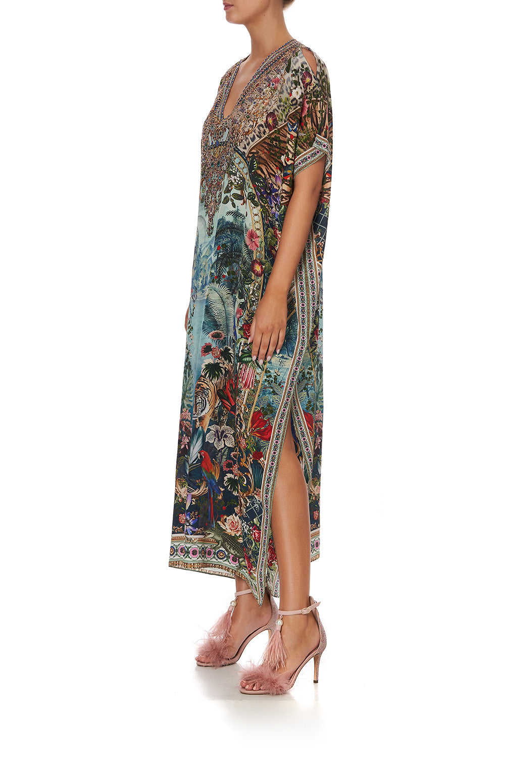 SLIM FIT KAFTAN WITH SPLIT IF THESE WALLS COULD TALK