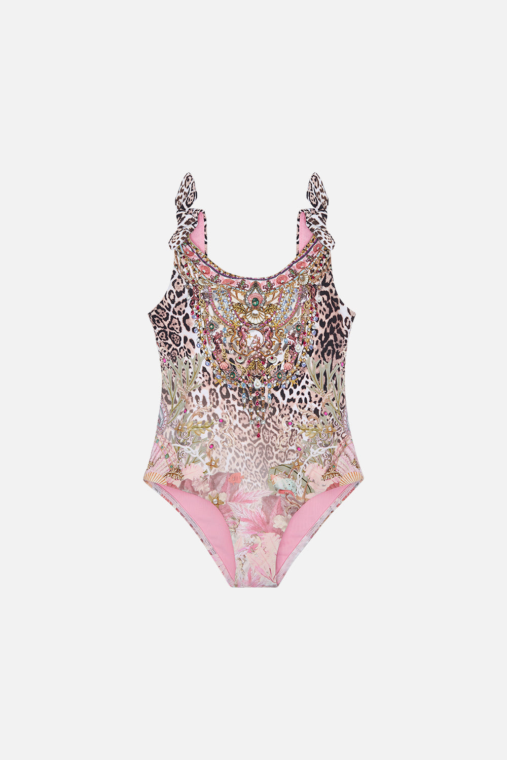 KIDS TIE SHOULDER ONE PIECE 12-14 SEAHORSE SONNET