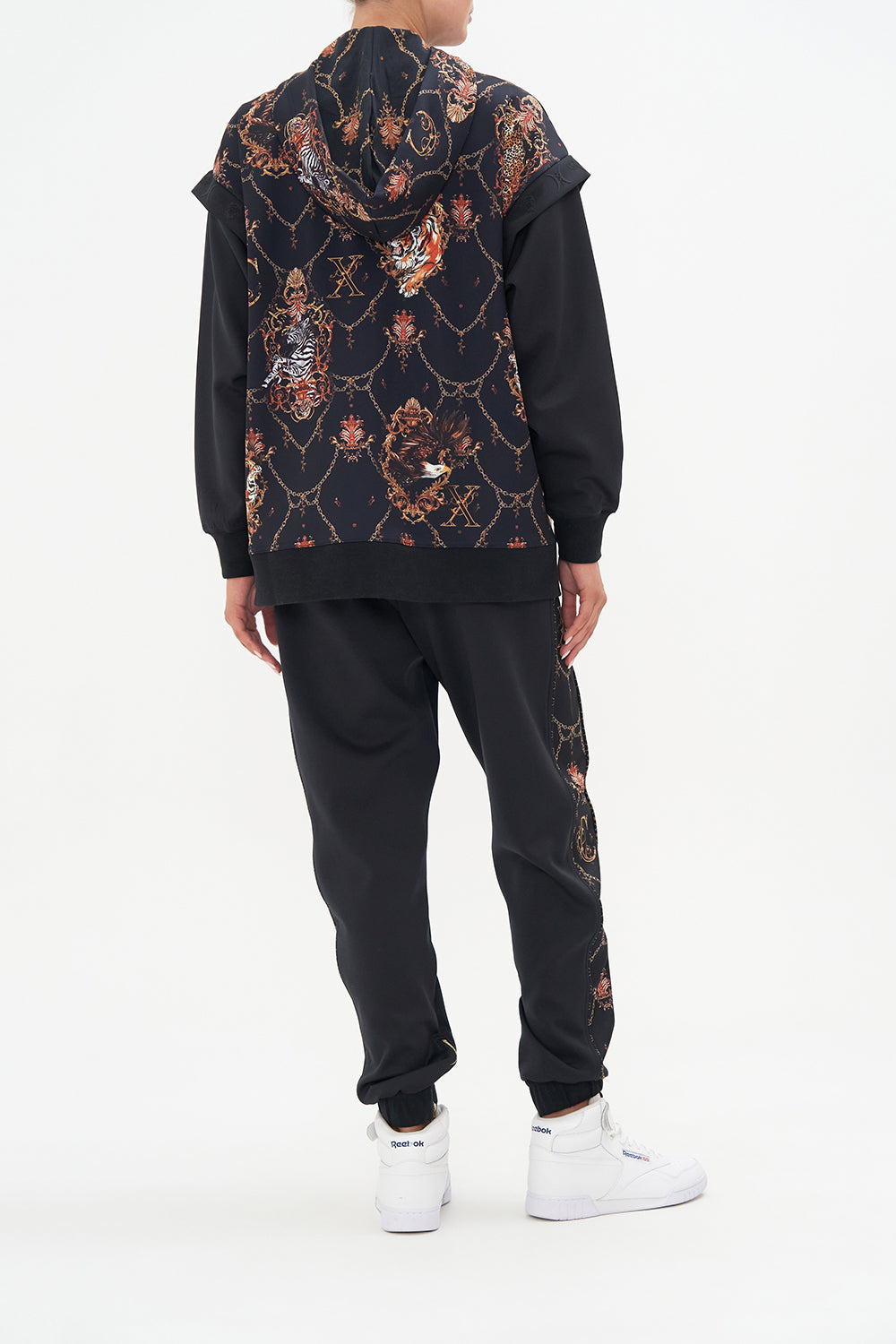 HOODIE WITH FRONT OPENING KNIGHTS OF JAGGIS TABLE