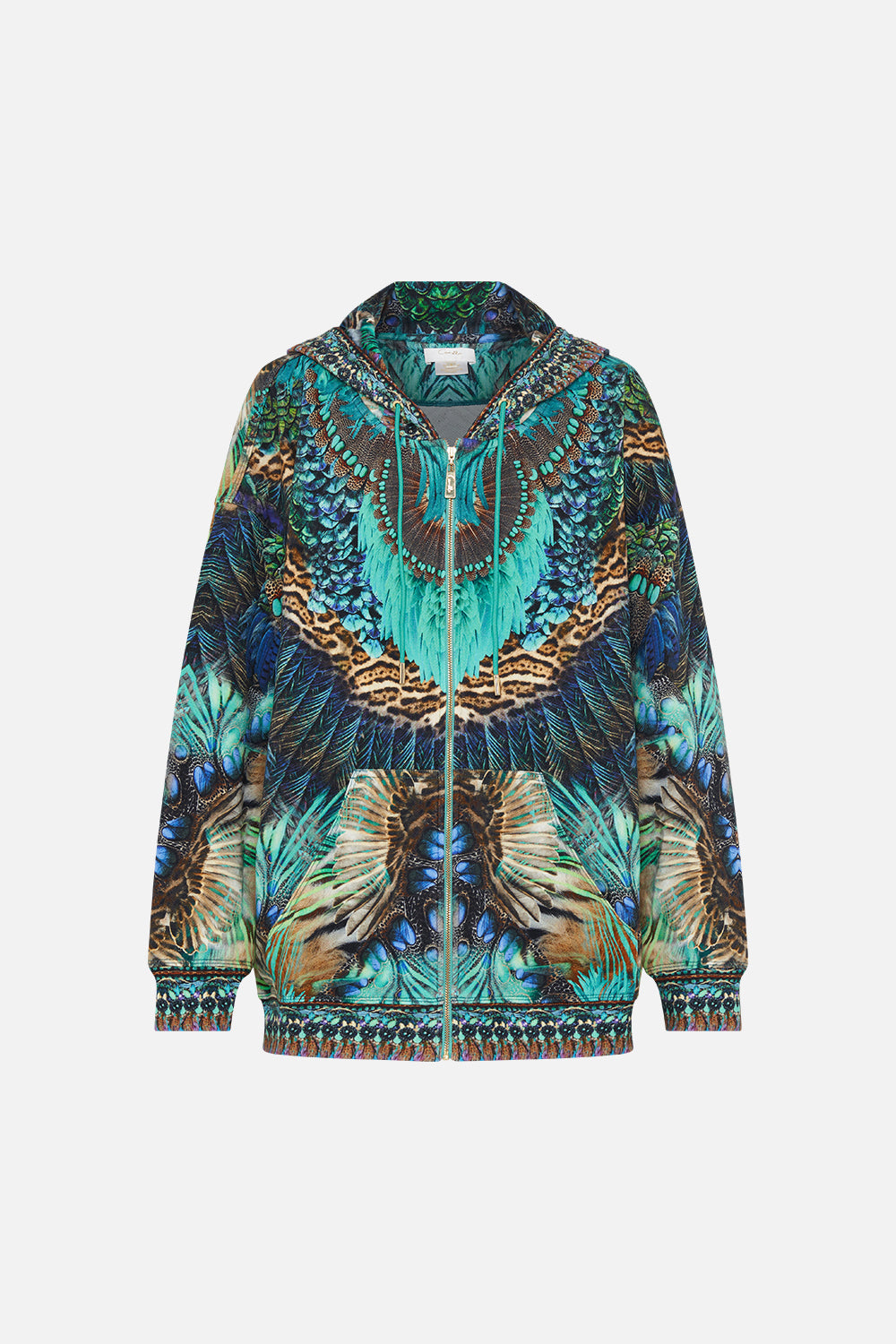 OVERSIZED ZIP FRONT HOODIE THE CREATOR