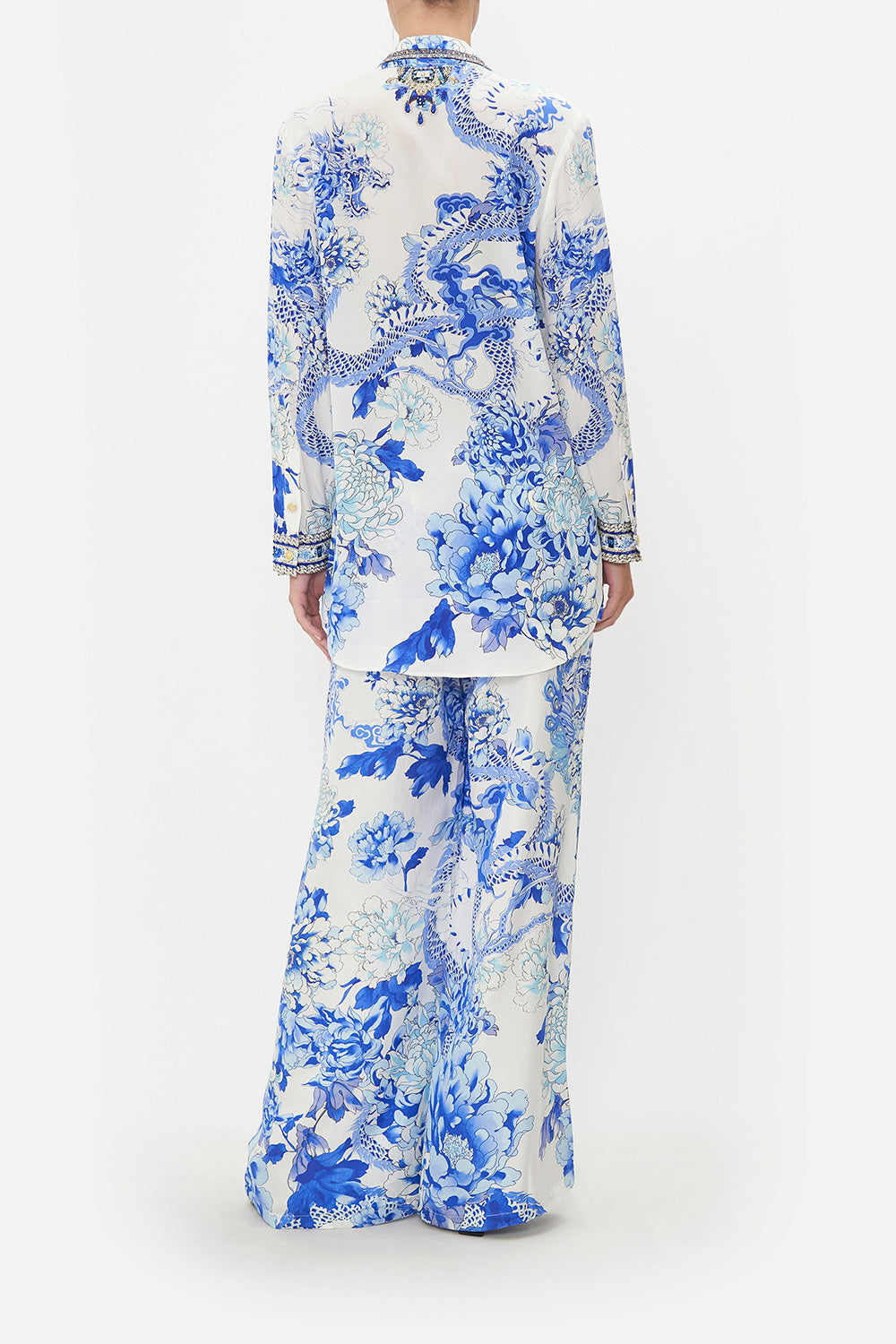 DOUBLE BREASTED SOFT JACKET HEART OF A DRAGON