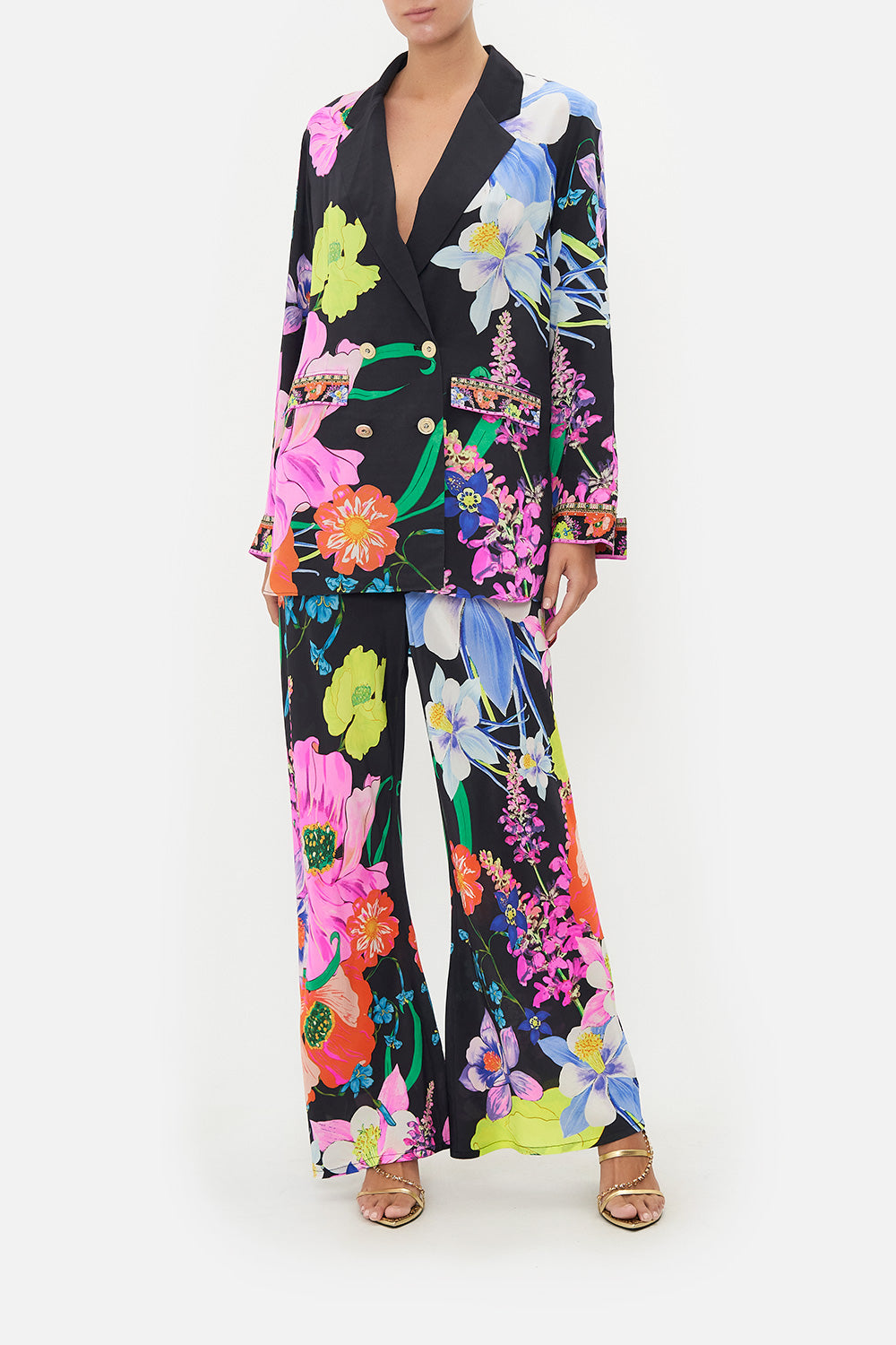 DOUBLE BREASTED SOFT JACKET AWAY WITH THE FAIRIES